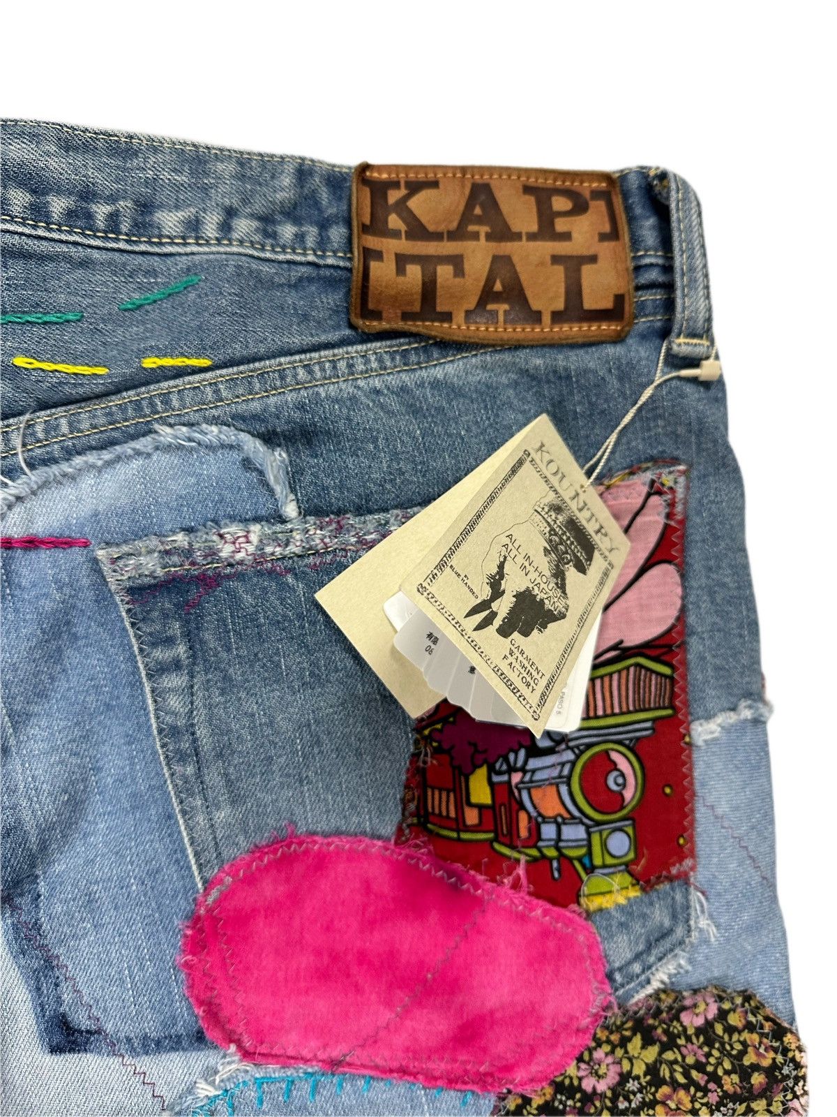 Kapital KAPITAL DENIM CRAZY EL PASO 5P MONKEY CISCO Size US 34 / EU 50 - 7 Thumbnail