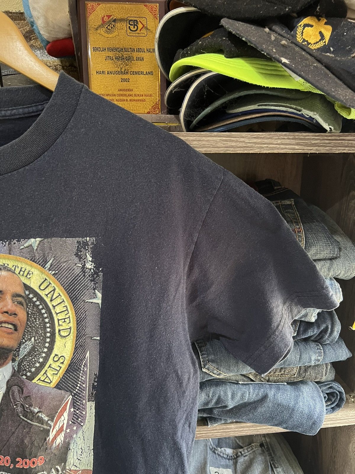 Japanese Brand 🔥2009 Barack Obama Printed Tees Size US M / EU 48-50 / 2 - 5 Thumbnail