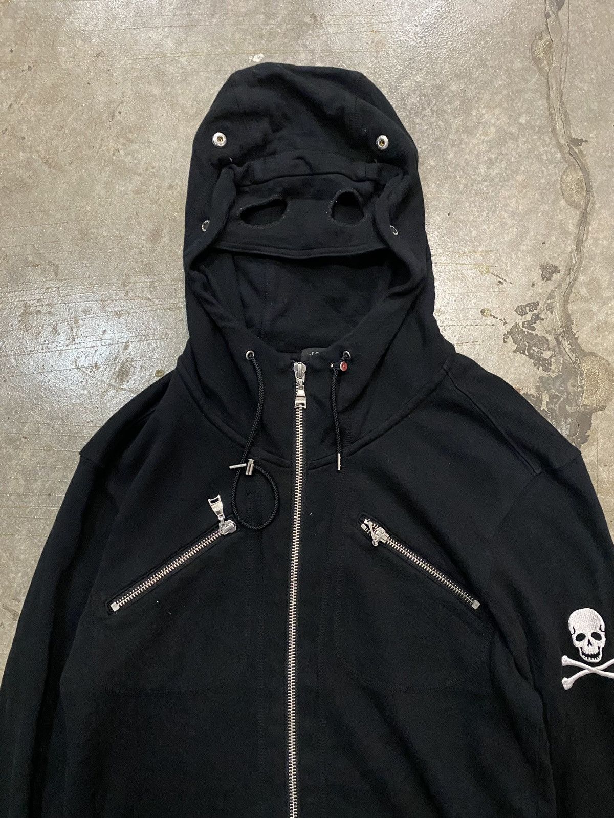 Japanese Brand Loveless Japan Google Zipper Skull hoodie Size US S / EU 44-46 / 1 - 3 Thumbnail