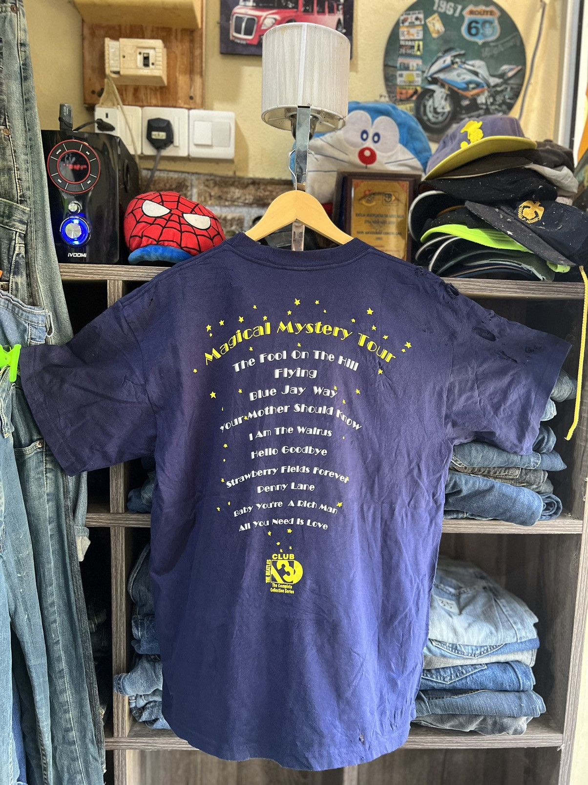 Band Tees 🔥Vintage Rare 97 Magical Mystery Tour The Beatles Size US M / EU 48-50 / 2 - 2 Thumbnail