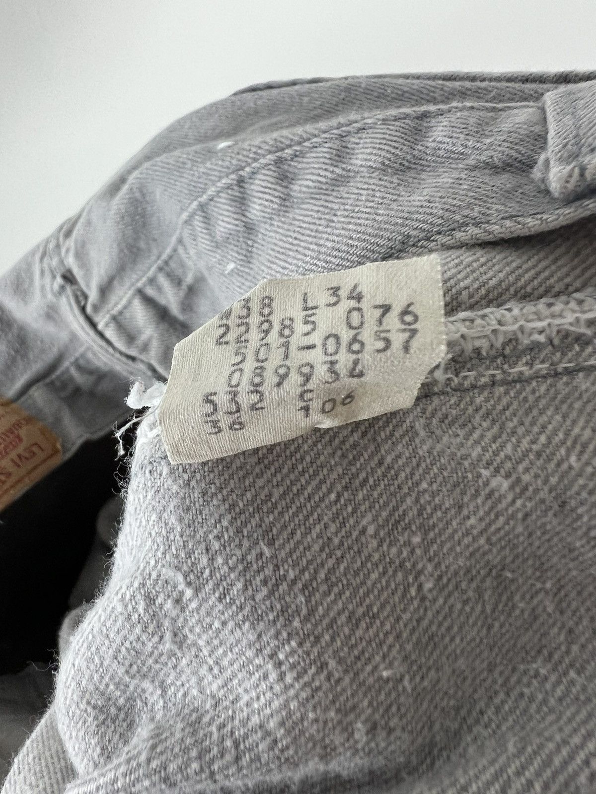Levi's Vintage levis 501 jeans Size US 36 / EU 52 - 4 Thumbnail