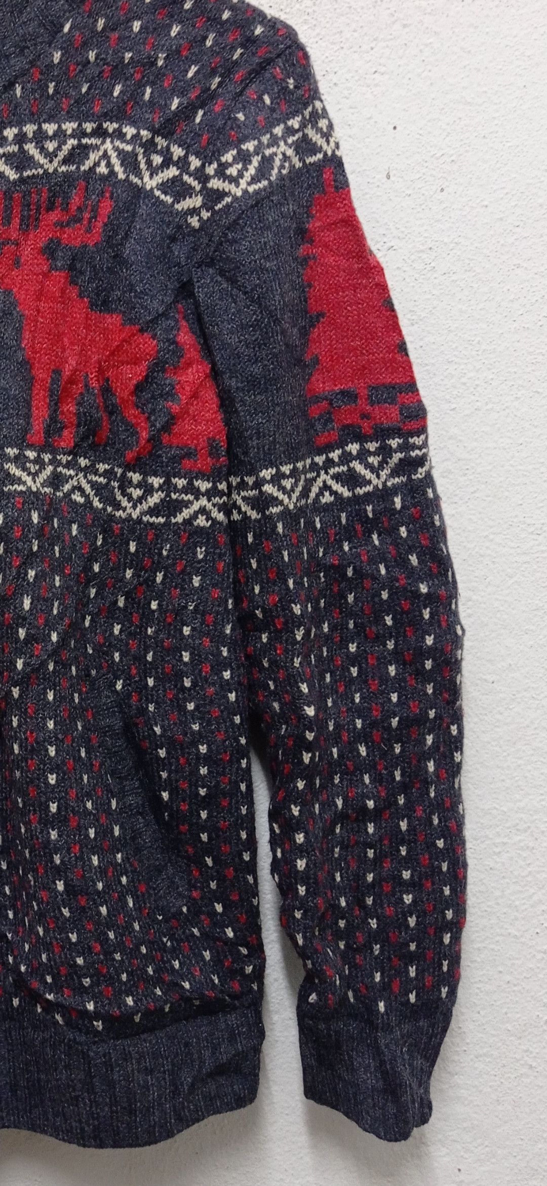 Japanese Brand × Other Vintage Japanese Brand Anti Ballistic deer pattern knitwear Size US L / EU 52-54 / 3 - 5 Thumbnail