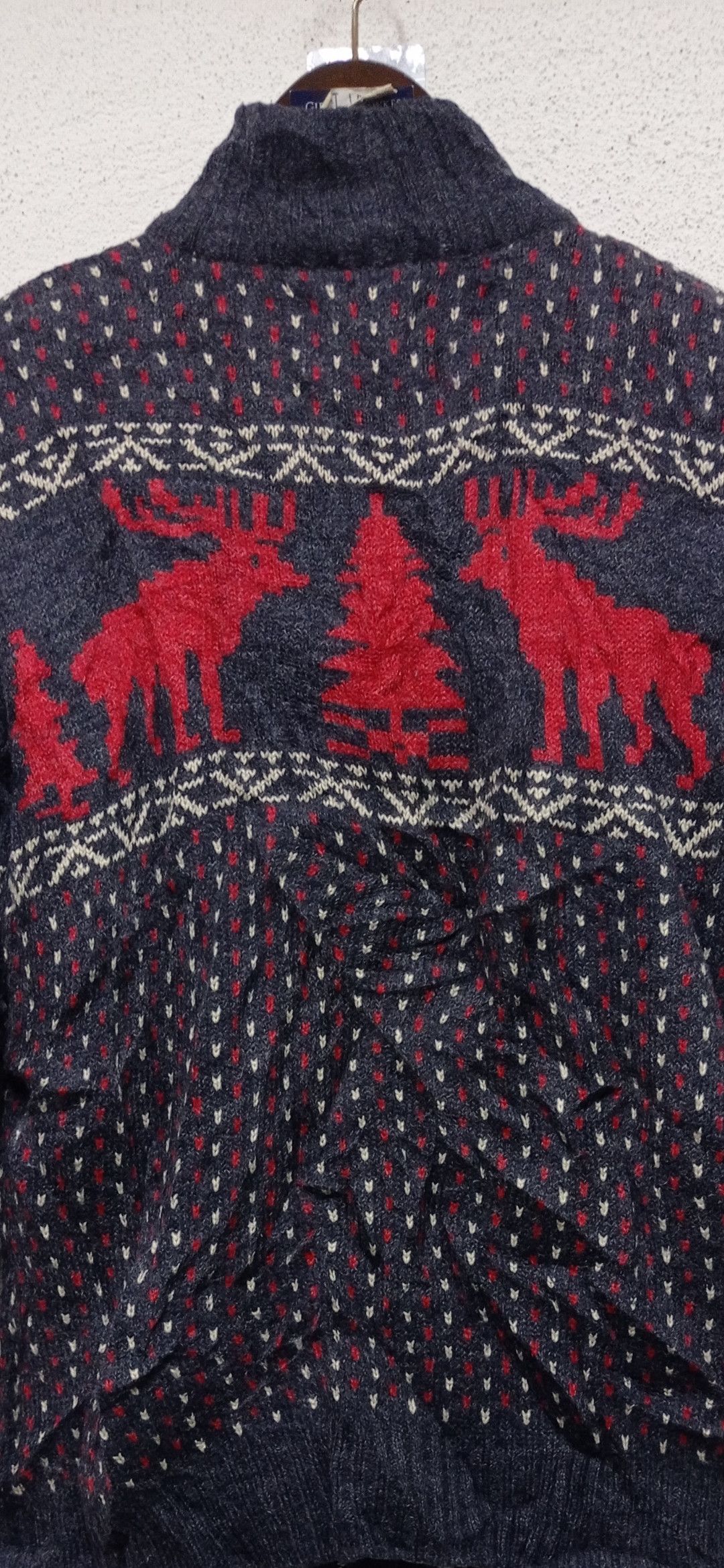 Japanese Brand × Other Vintage Japanese Brand Anti Ballistic deer pattern knitwear Size US L / EU 52-54 / 3 - 10 Thumbnail