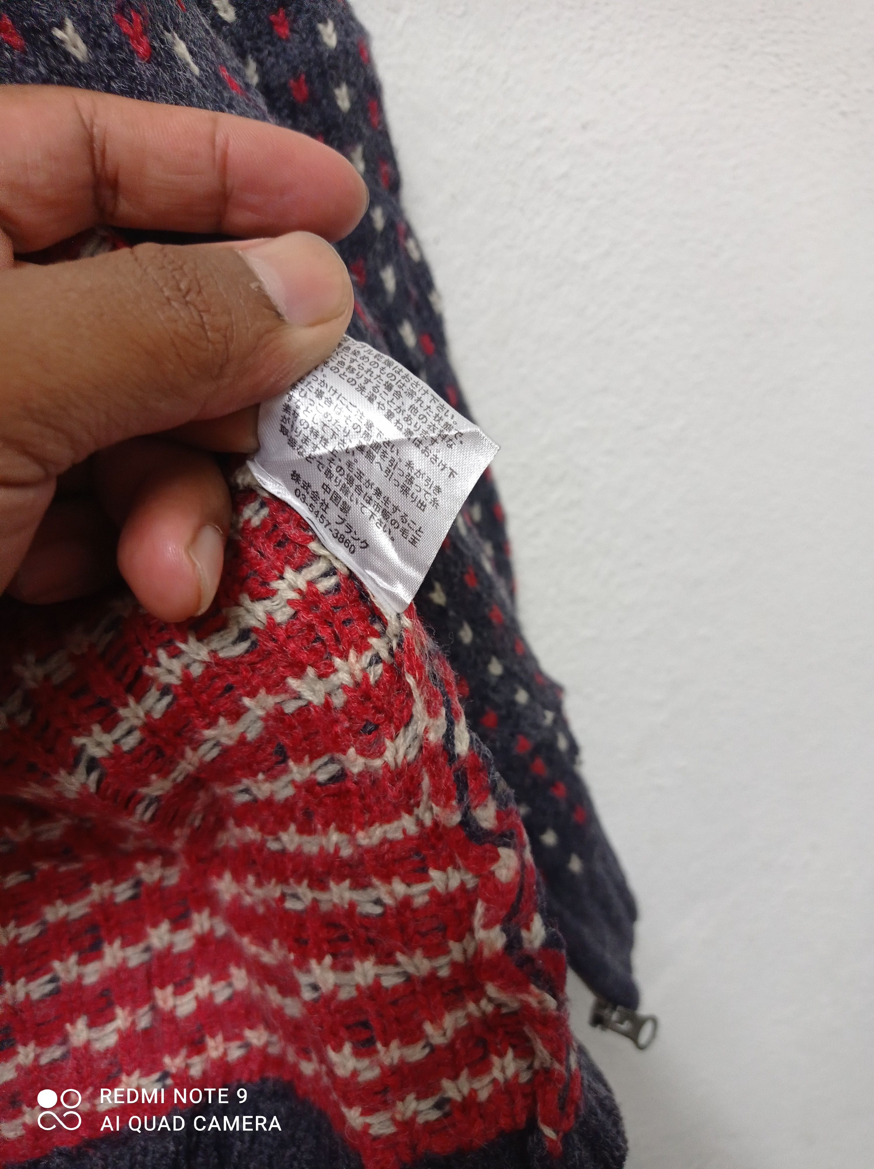 Japanese Brand × Other Vintage Japanese Brand Anti Ballistic deer pattern knitwear Size US L / EU 52-54 / 3 - 12 Thumbnail