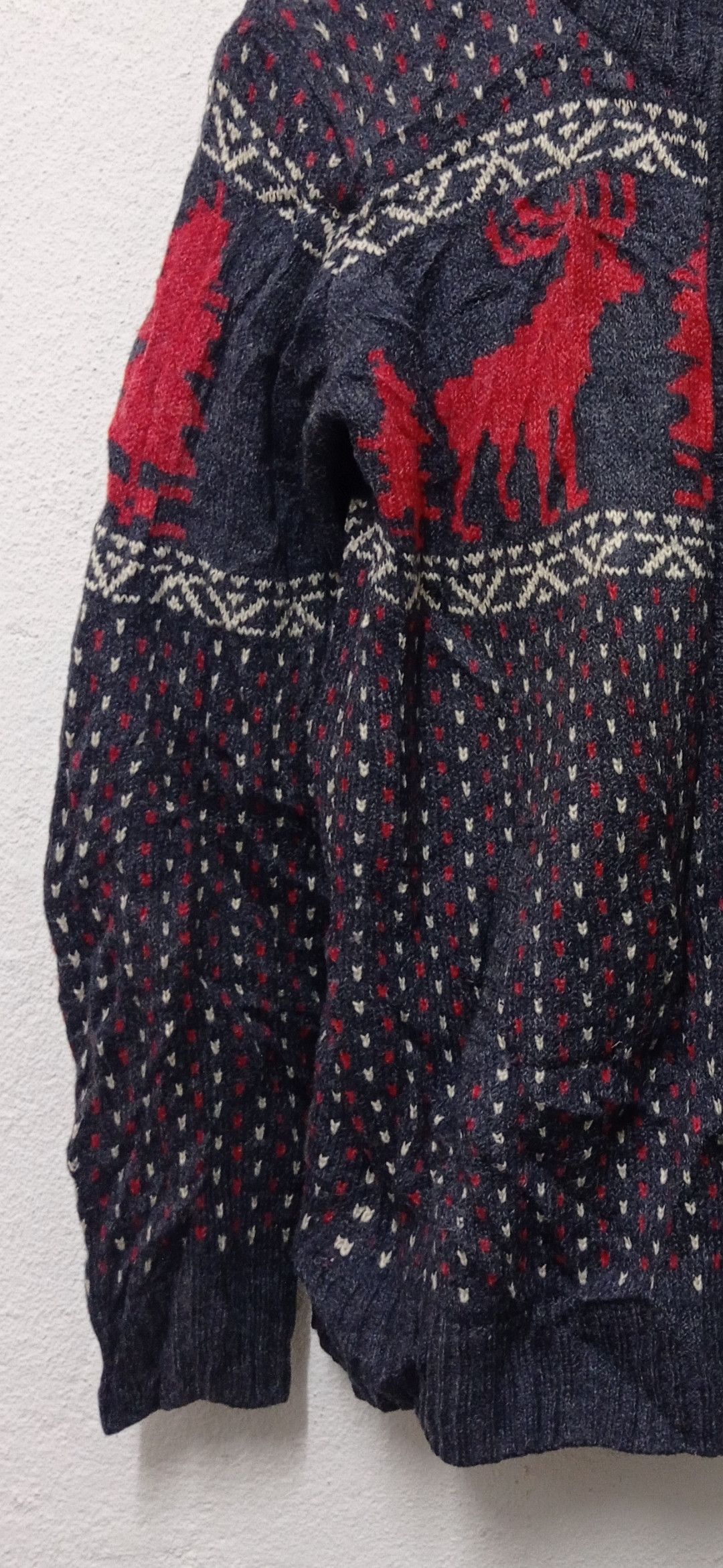Japanese Brand × Other Vintage Japanese Brand Anti Ballistic deer pattern knitwear Size US L / EU 52-54 / 3 - 6 Thumbnail