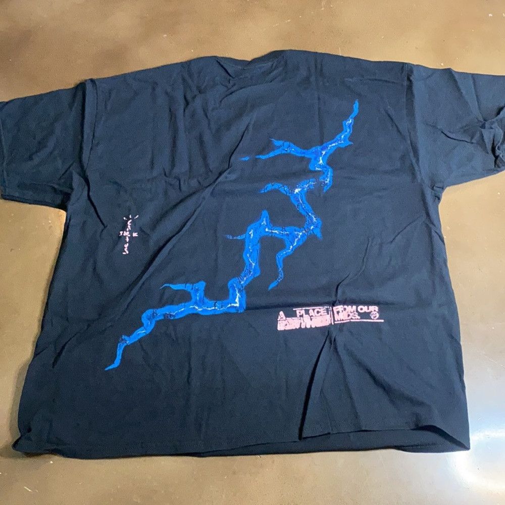 Travis Scott Cactus Jack Fragment Danger Tee Size US L / EU 52-54 / 3 - 3 Thumbnail