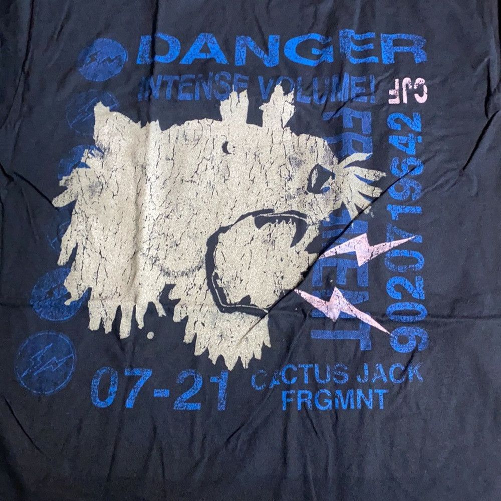 Travis Scott Cactus Jack Fragment Danger Tee Size US L / EU 52-54 / 3 - 2 Thumbnail