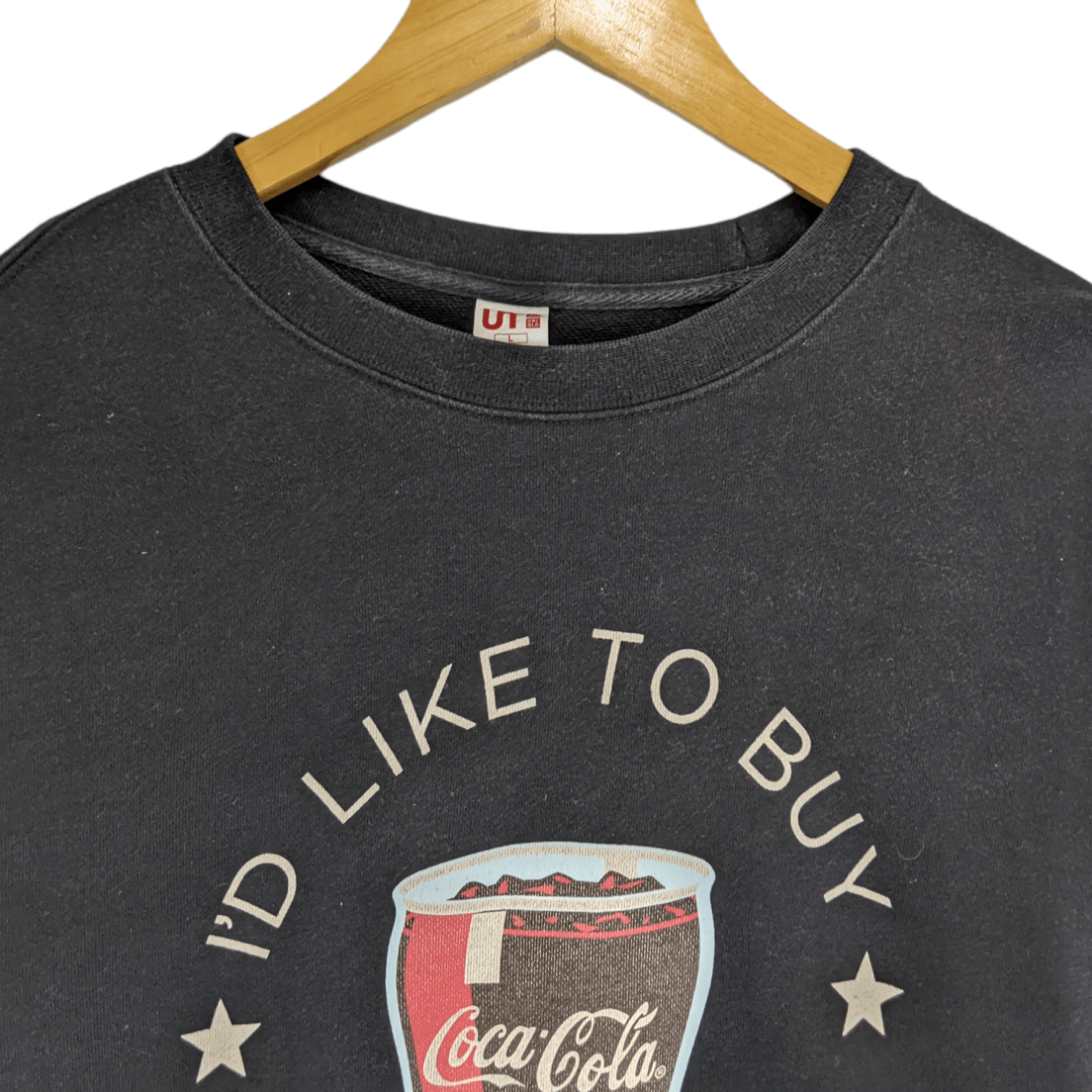 Coca Cola UNIQLO x 2014 COCA COLA Coke I'd Like To Buy Sweatshirt Size US M / EU 48-50 / 2 - 4 Thumbnail