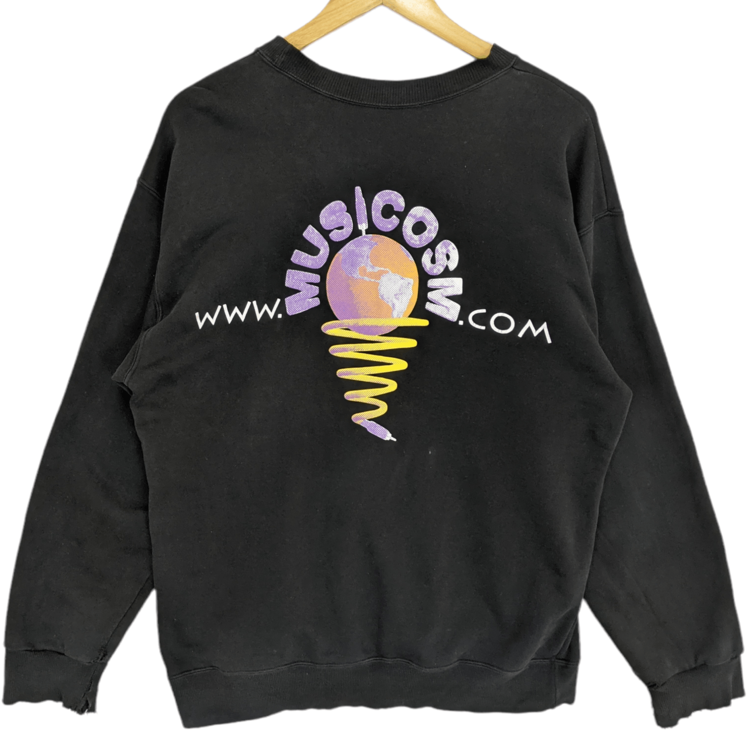 Japanese Brand MUSICOSM Jumper Sweatshirt Size US M / EU 48-50 / 2 - 3 Thumbnail