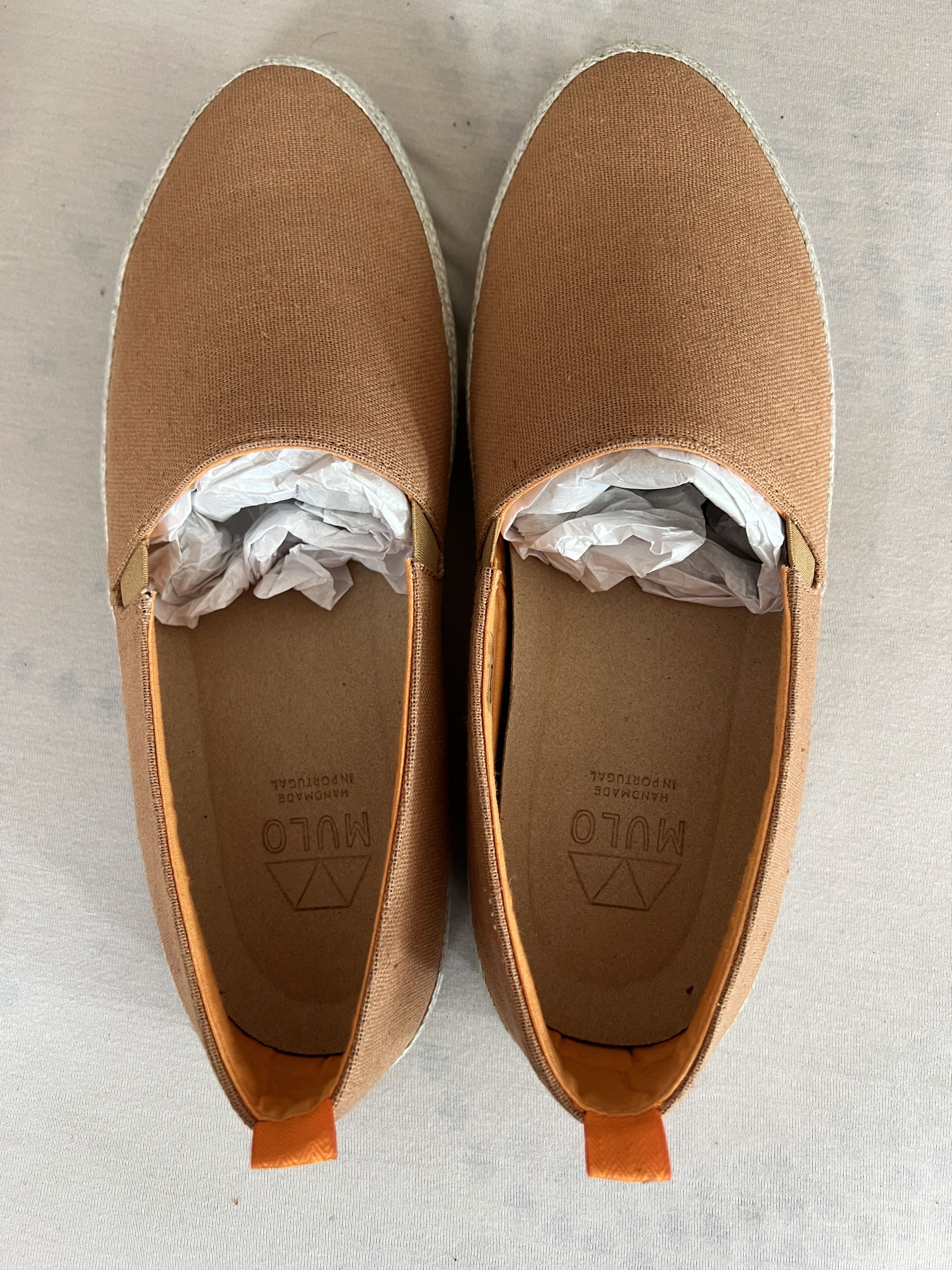 MULO $190 NEW MULO Men's Espadrilles Hemp Rust light Brown US 10 Size US 10 / EU 43 - 5 Thumbnail