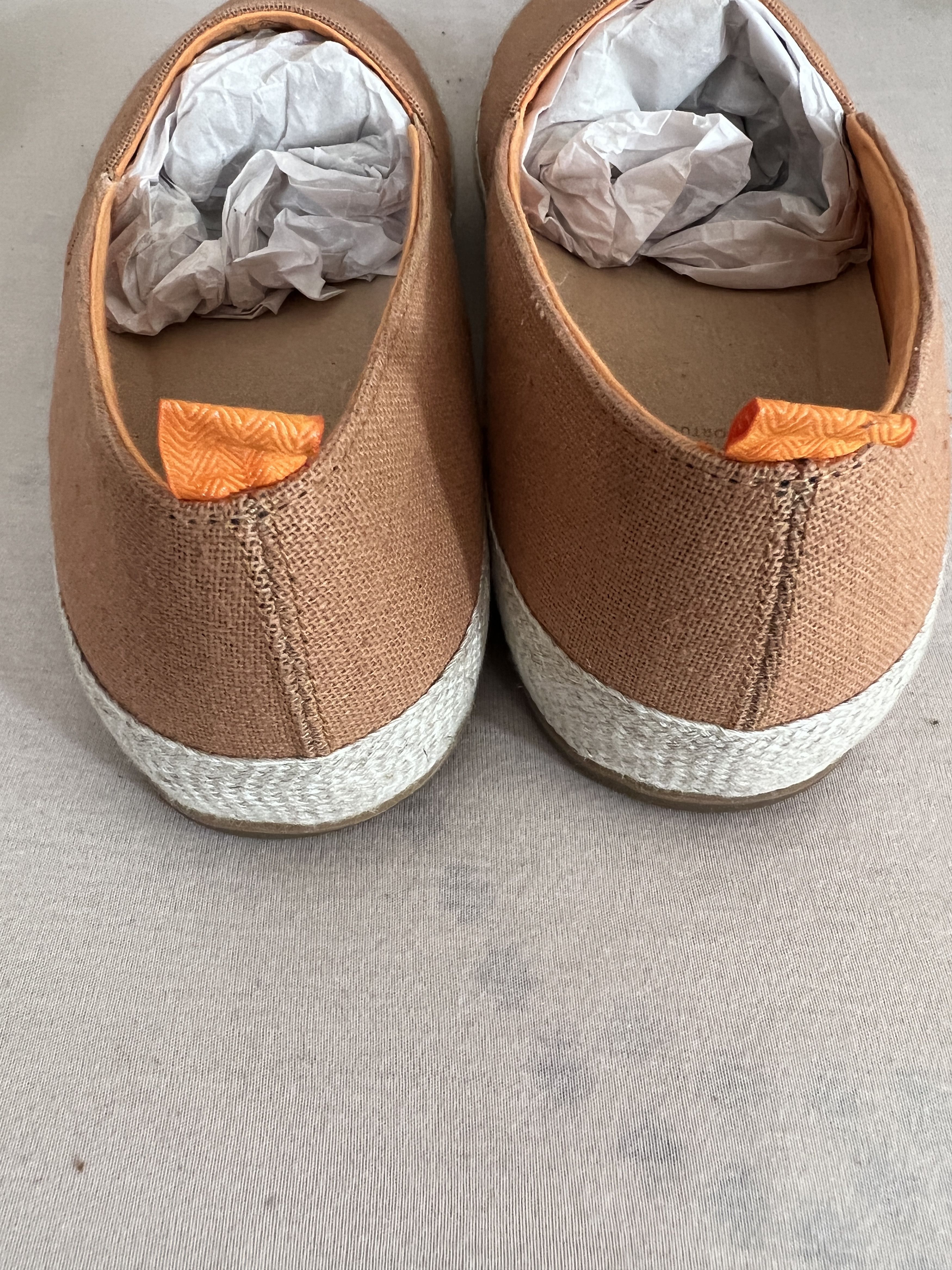 MULO $190 NEW MULO Men's Espadrilles Hemp Rust light Brown US 10 Size US 10 / EU 43 - 3 Thumbnail
