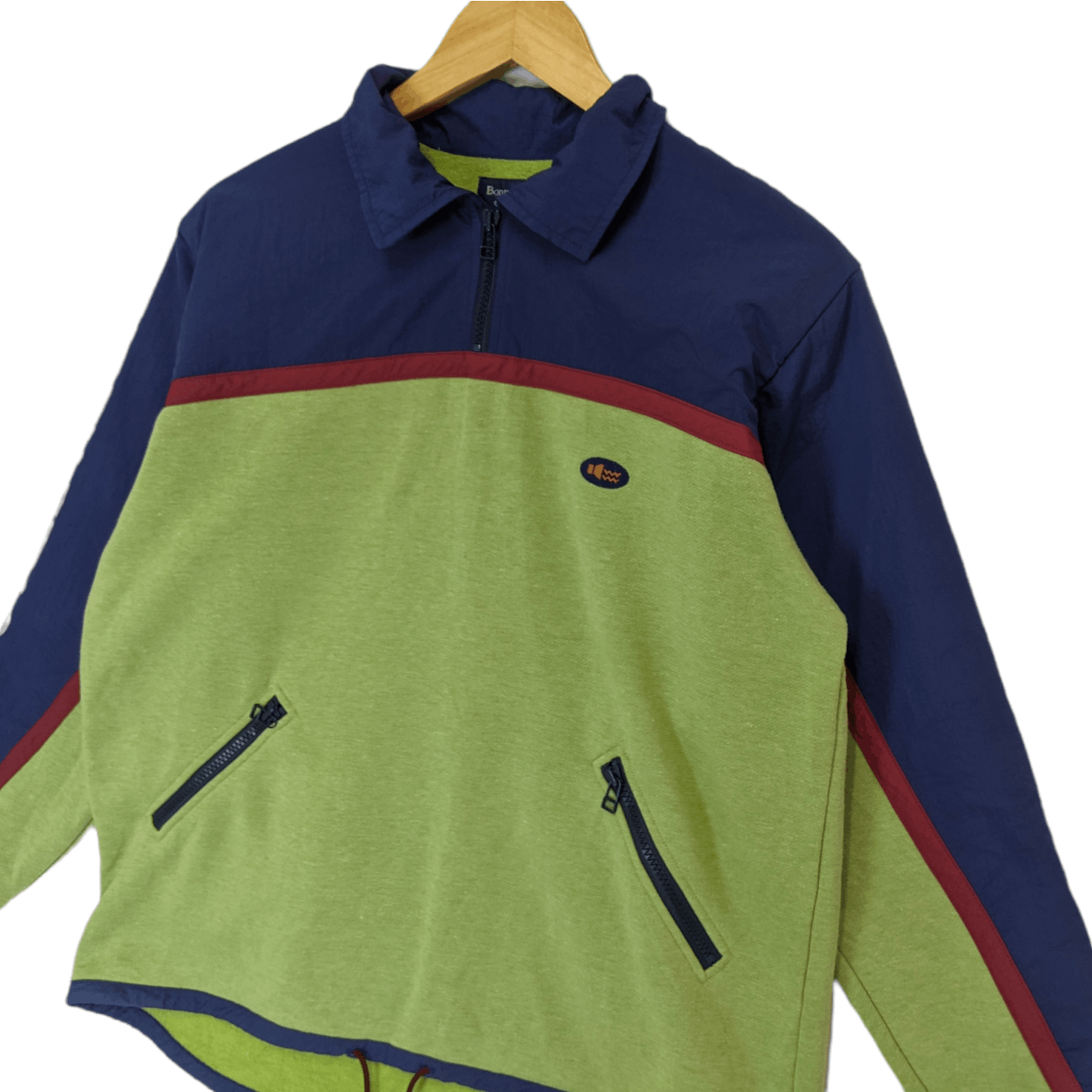 Japanese Brand BONNE DIA Outdoor Hiking Fleece Jumper Sweatshirt Size US L / EU 52-54 / 3 - 3 Thumbnail
