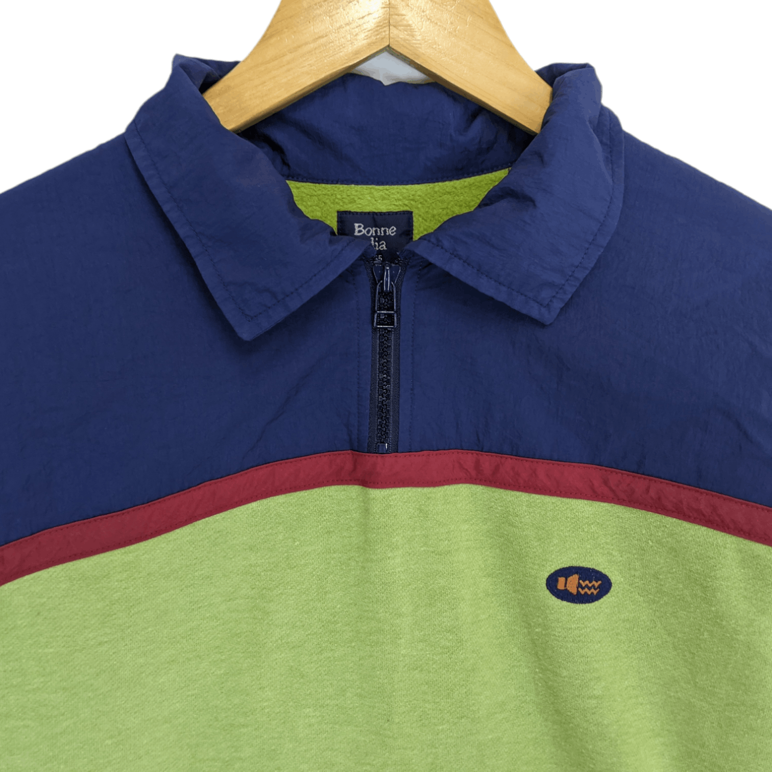 Japanese Brand BONNE DIA Outdoor Hiking Fleece Jumper Sweatshirt Size US L / EU 52-54 / 3 - 4 Thumbnail