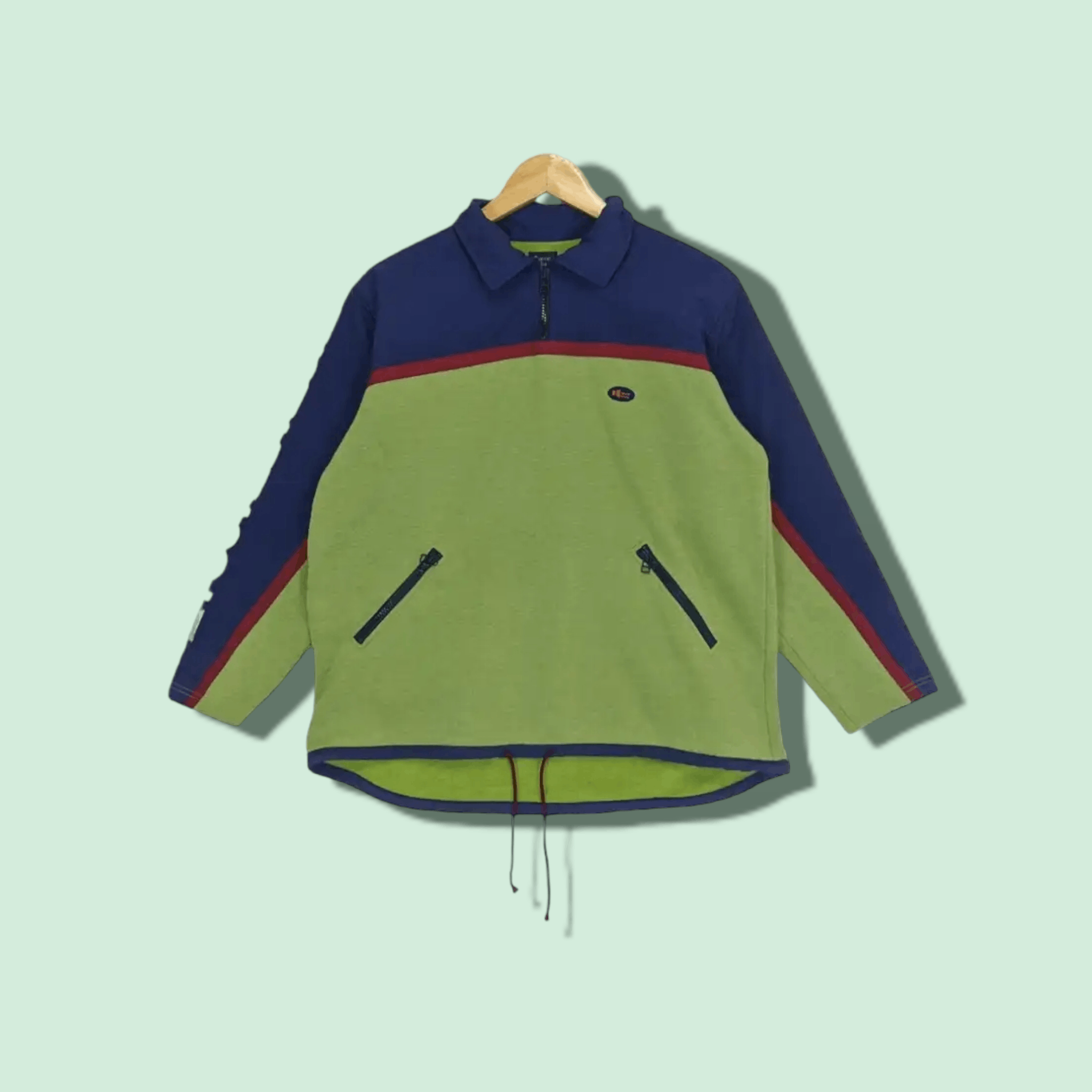 Japanese Brand BONNE DIA Outdoor Hiking Fleece Jumper Sweatshirt Size US L / EU 52-54 / 3 - 1 Thumbnail
