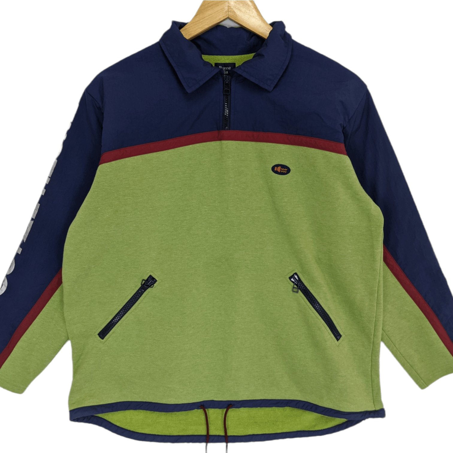 Japanese Brand BONNE DIA Outdoor Hiking Fleece Jumper Sweatshirt Size US L / EU 52-54 / 3 - 2 Thumbnail