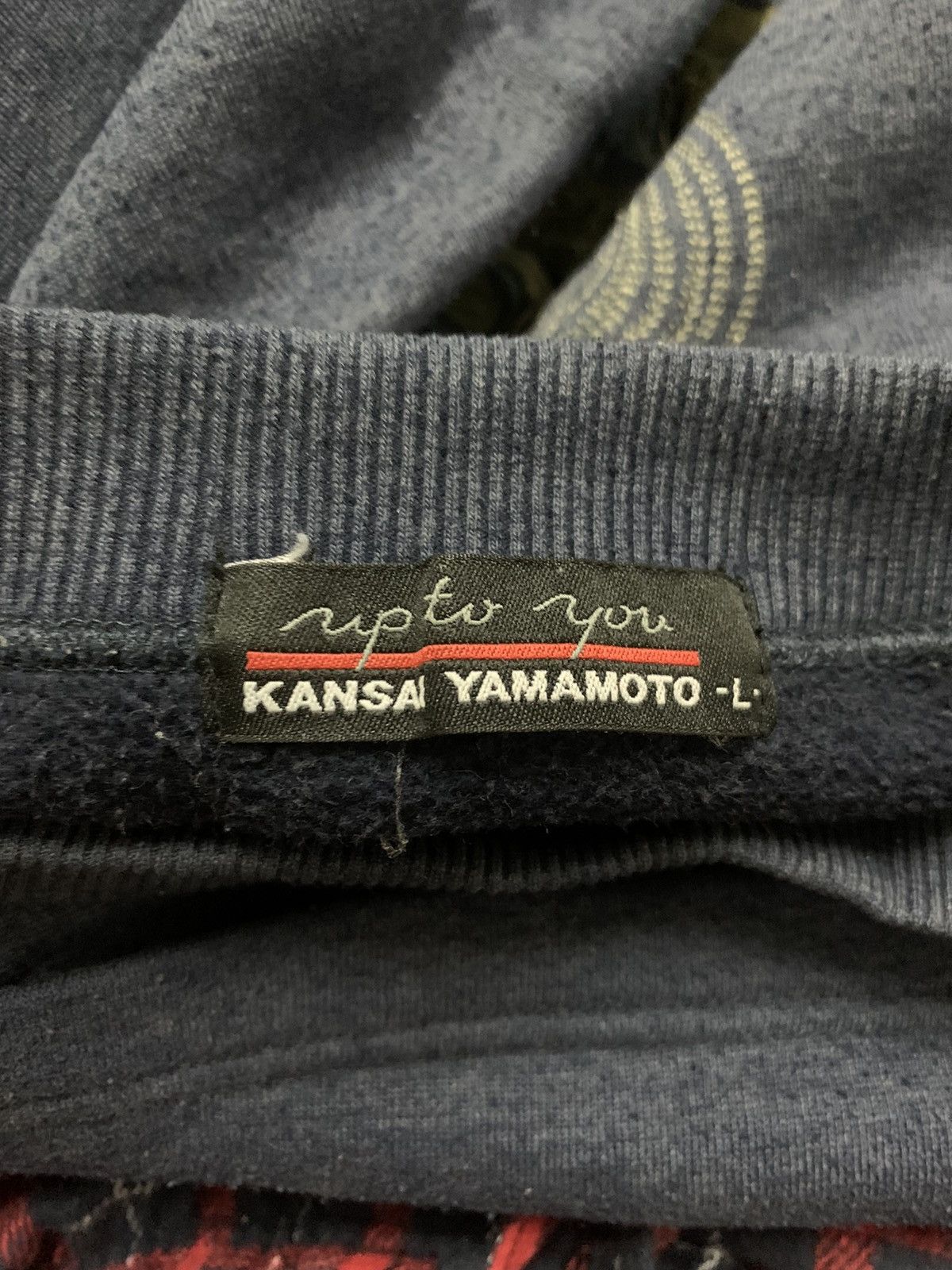 Vintage 🐉Vintage Faded Kansai Yamamoto Up To You Baggy Crewneck Size US L / EU 52-54 / 3 - 4 Thumbnail