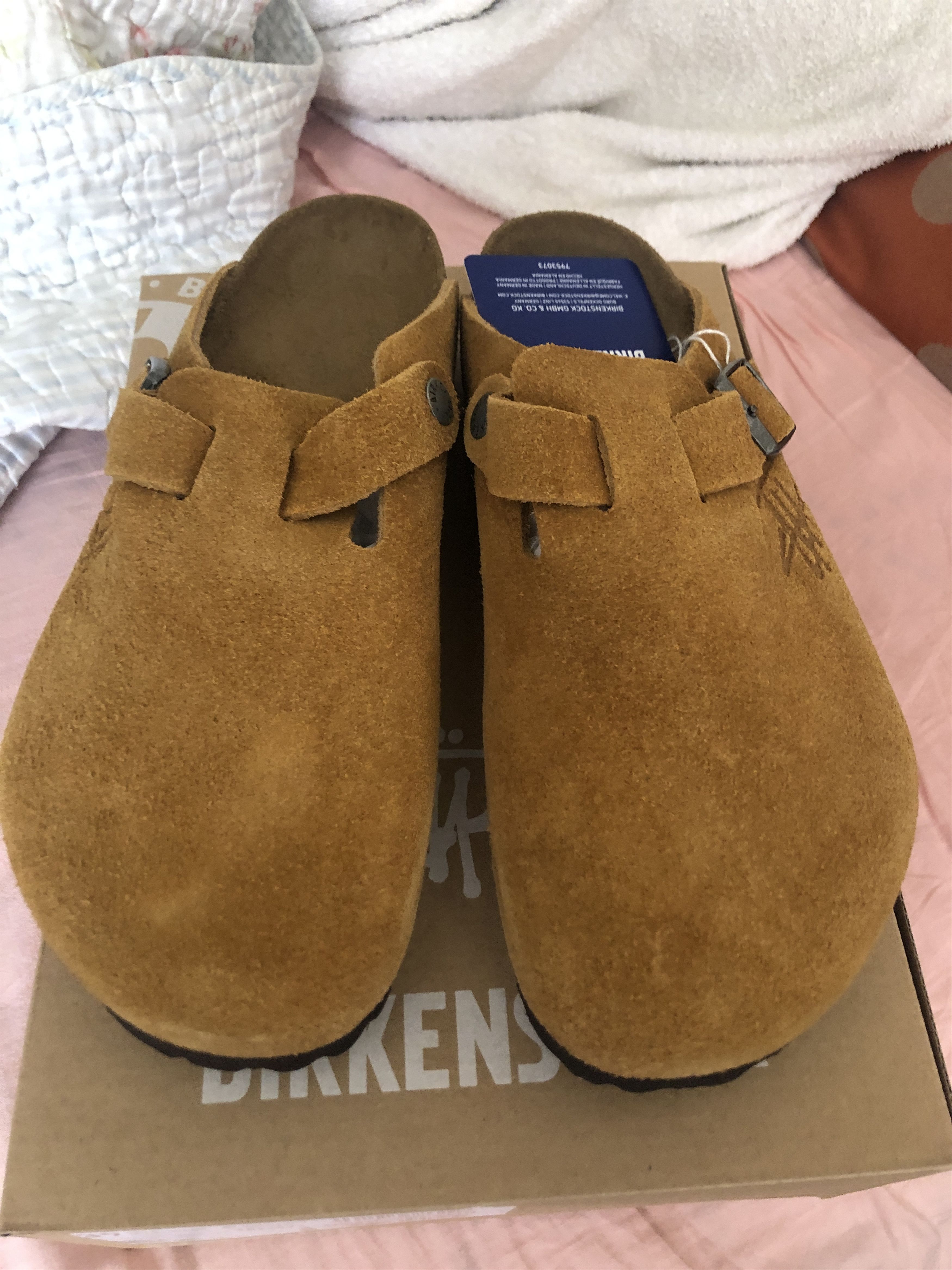 Birkenstock × Stussy NEW STÜSSY & BIRKENSTOCK BOSTON CLOG CARAMEL size 6 Size US 6 / EU 39 - 2 Thumbnail