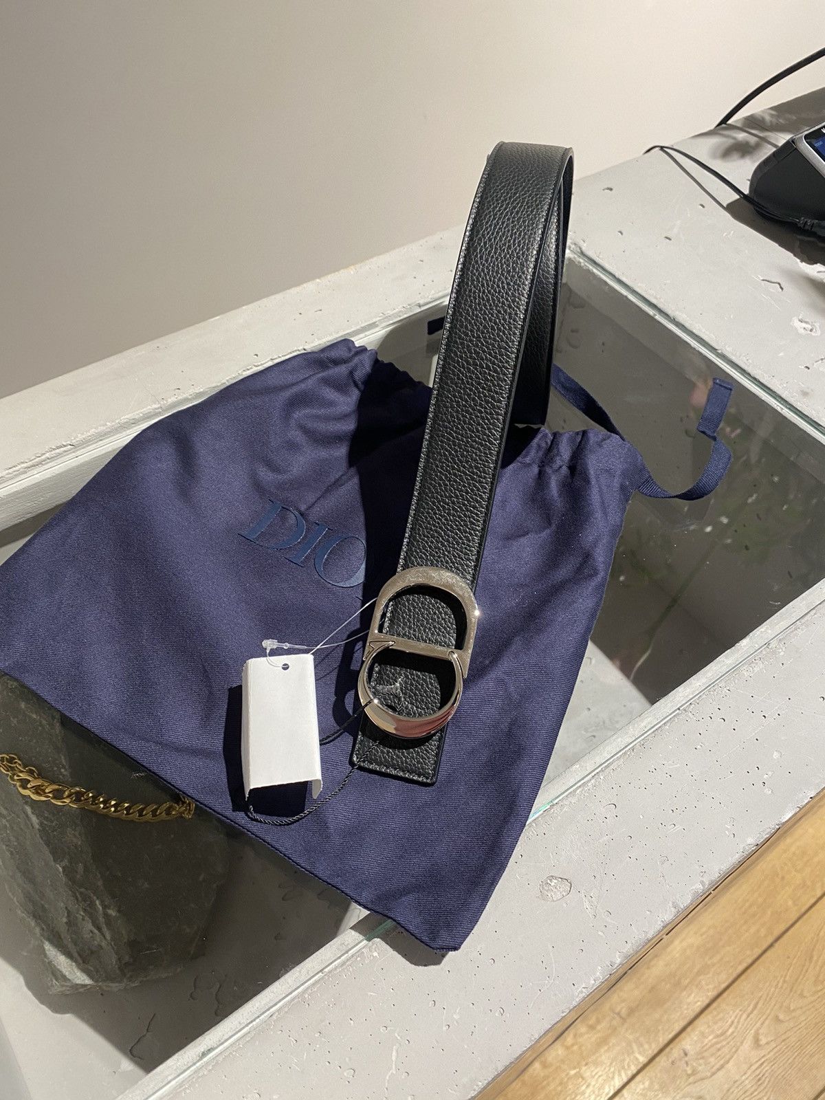 Dior BNWT Dior "CD" Reversibel belt Size 40 - 1 Thumbnail
