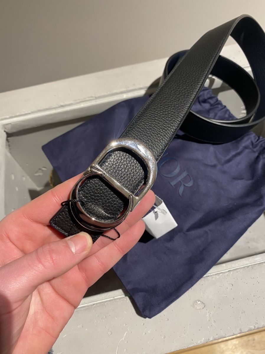 Dior BNWT Dior "CD" Reversibel belt Size 40 - 2 Thumbnail