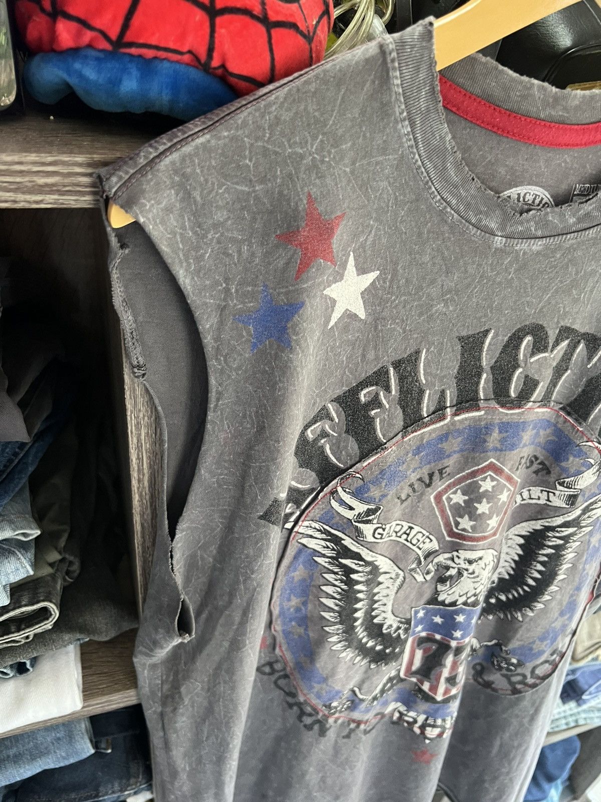 Affliction 🔥Rare Affliction Born To Rock n Roll Sleeveless Size US M / EU 48-50 / 2 - 6 Thumbnail