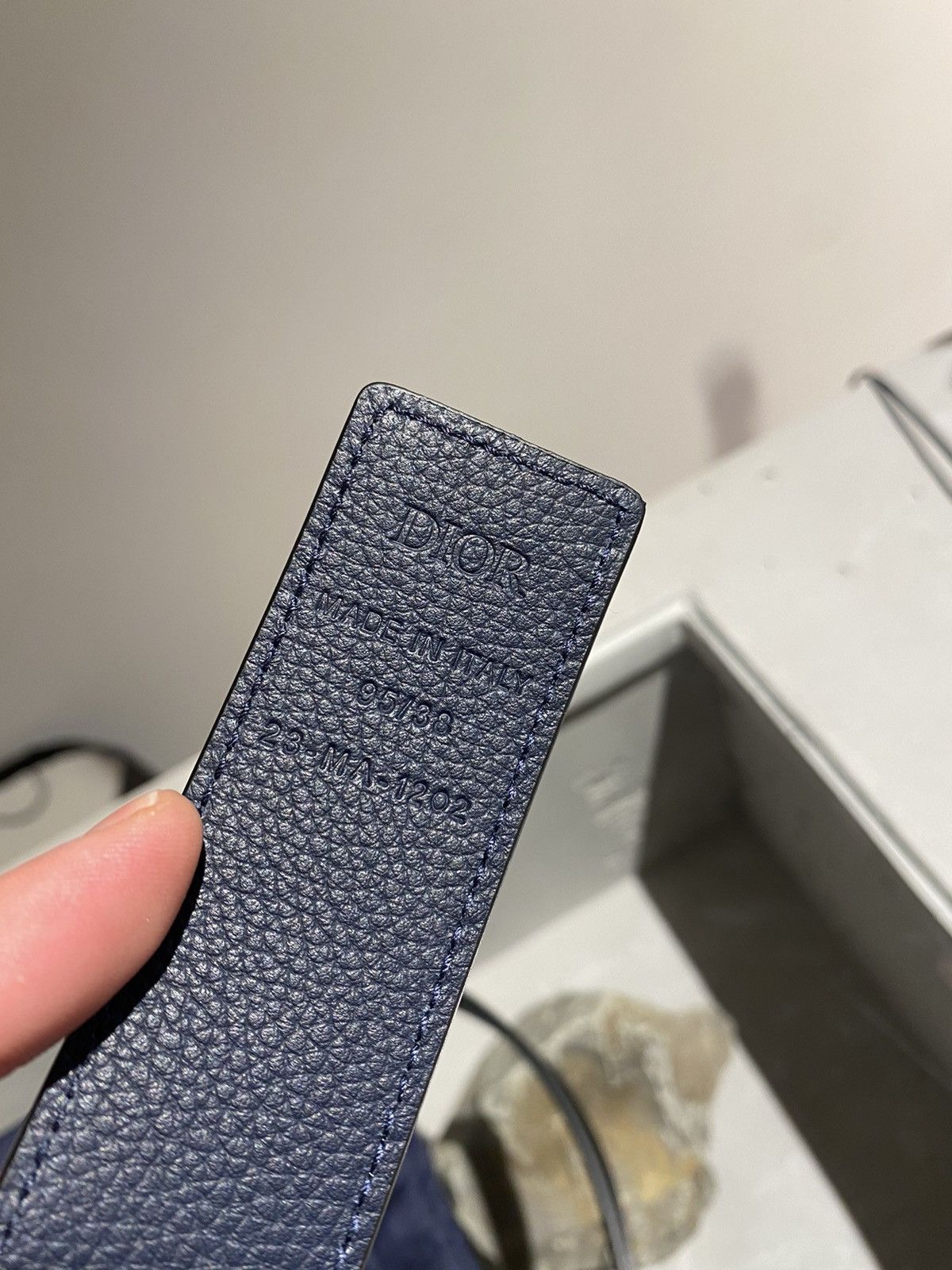 Dior BNWT Dior "CD" Reversibel belt Size 38 - 4 Thumbnail