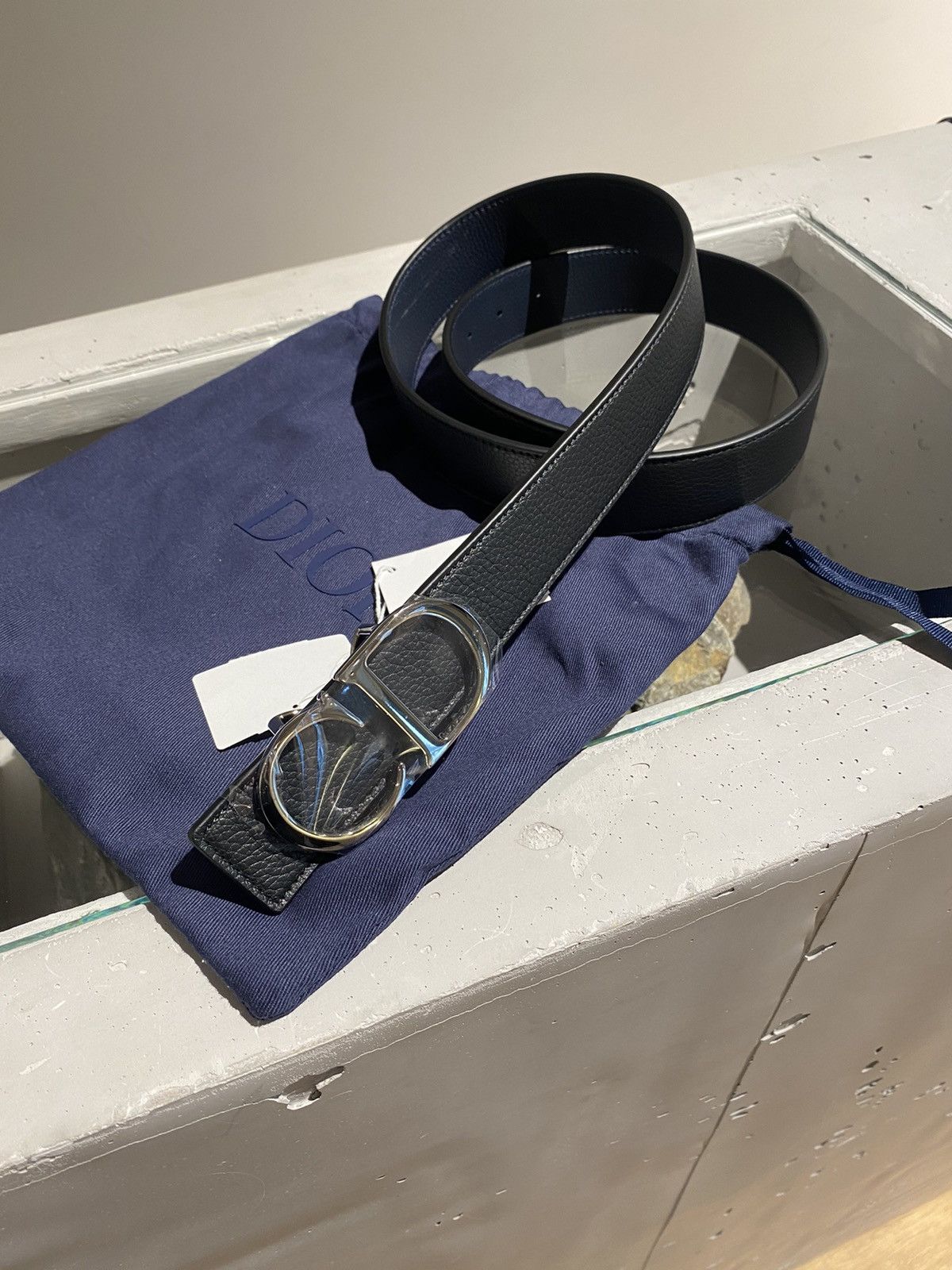 Dior BNWT Dior "CD" Reversibel belt Size 38 - 1 Thumbnail