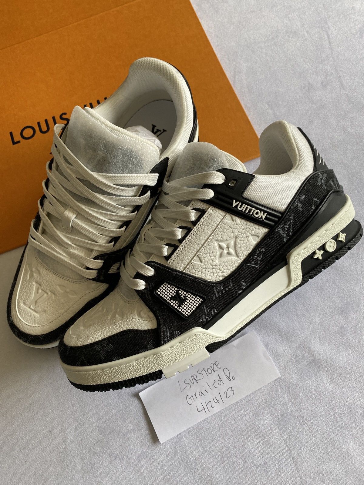 Louis vuitton Trainers LV Trainer white SS21 size 7 40 Eu for Sale in