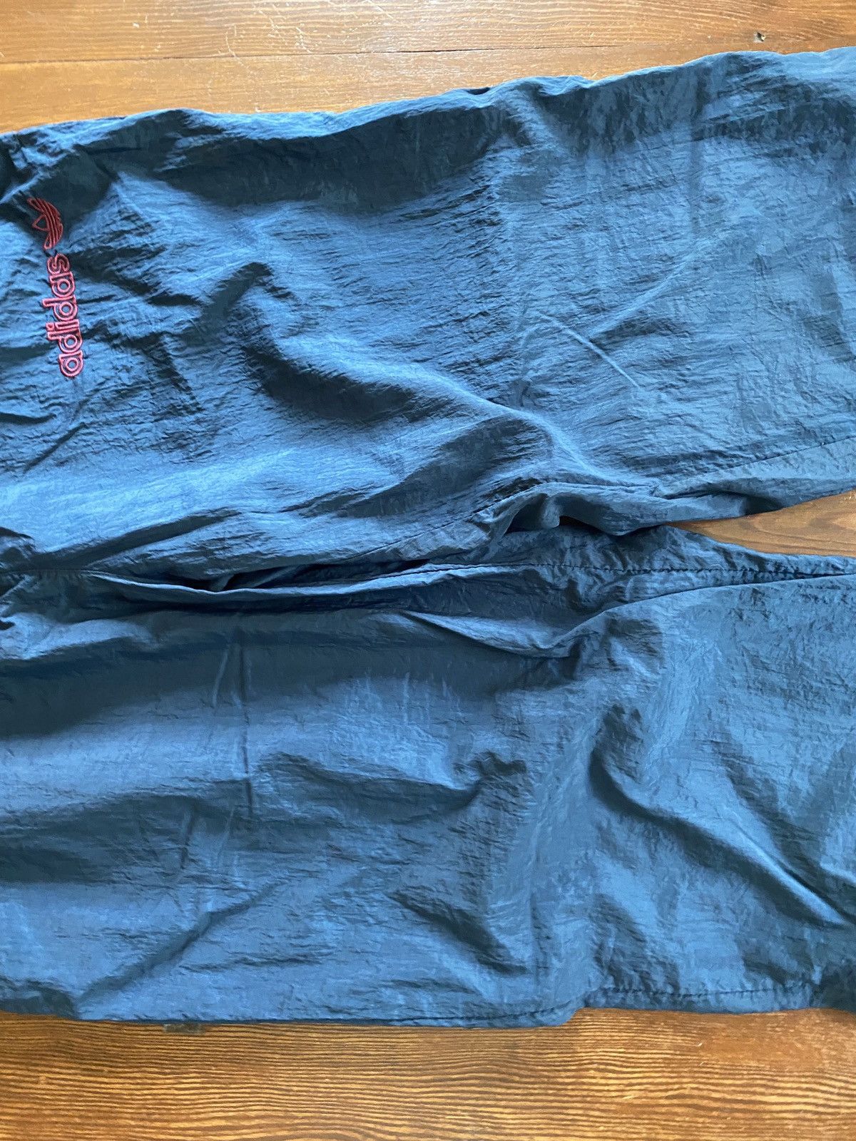 Adidas Vintage 90’s Adidas Navy Ankle Zip Jogger Track Pants Size US 34 / EU 50 - 6 Thumbnail
