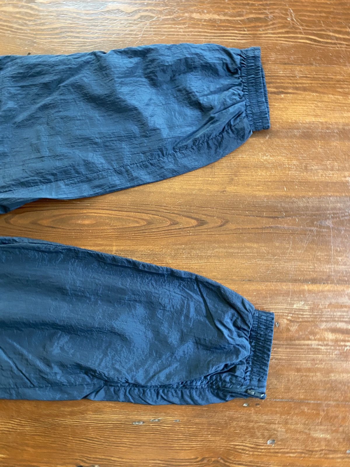 Adidas Vintage 90’s Adidas Navy Ankle Zip Jogger Track Pants Size US 34 / EU 50 - 3 Thumbnail