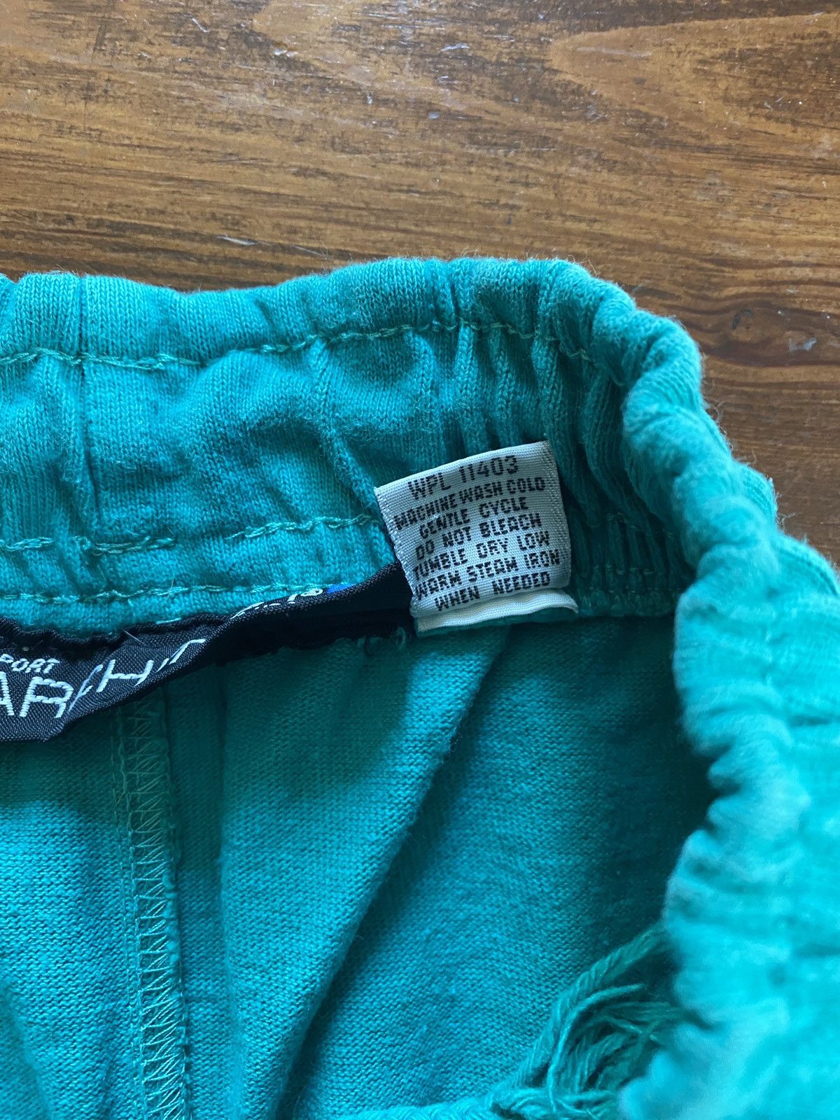 Architect Vintage 90’s Architect Teal Cotton Athletic Shorts Size US 34 / EU 50 - 11 Thumbnail