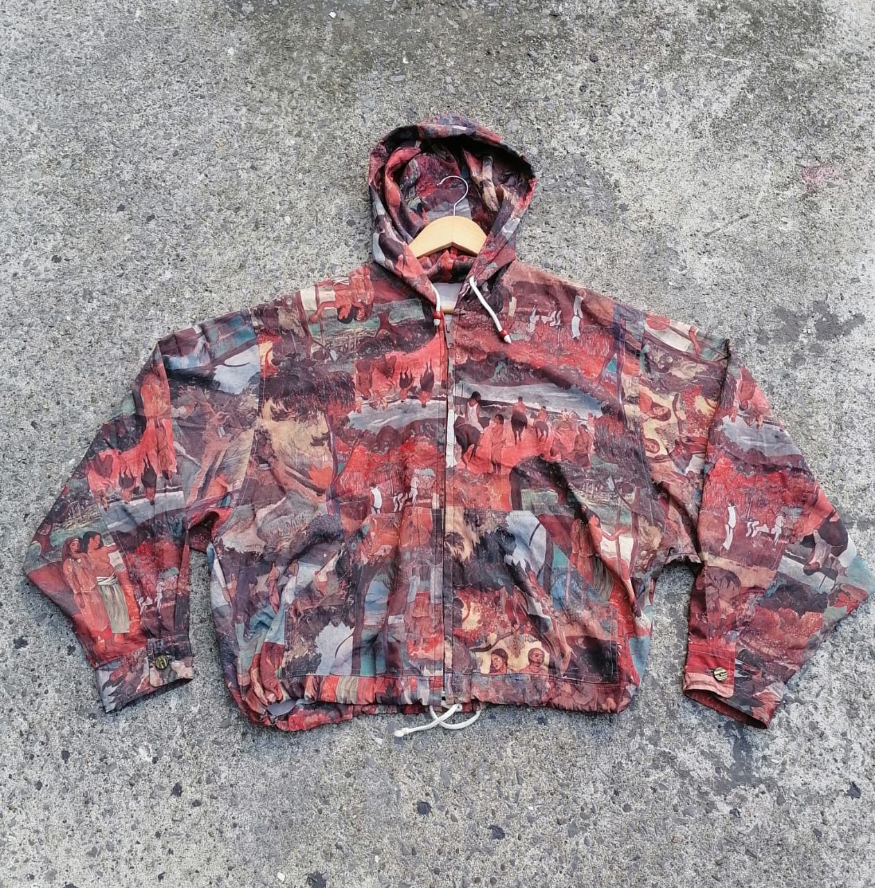 Japanese Brand 2010 Made In Japan Allover Print Jacket Size US L / EU 52-54 / 3 - 2 Thumbnail