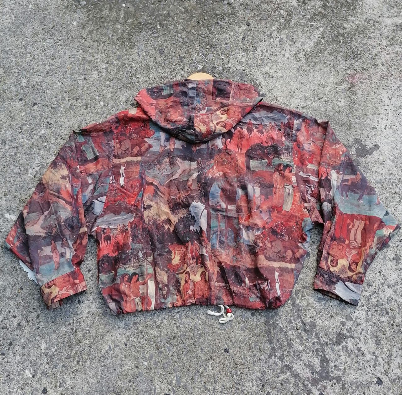 Japanese Brand 2010 Made In Japan Allover Print Jacket Size US L / EU 52-54 / 3 - 3 Thumbnail