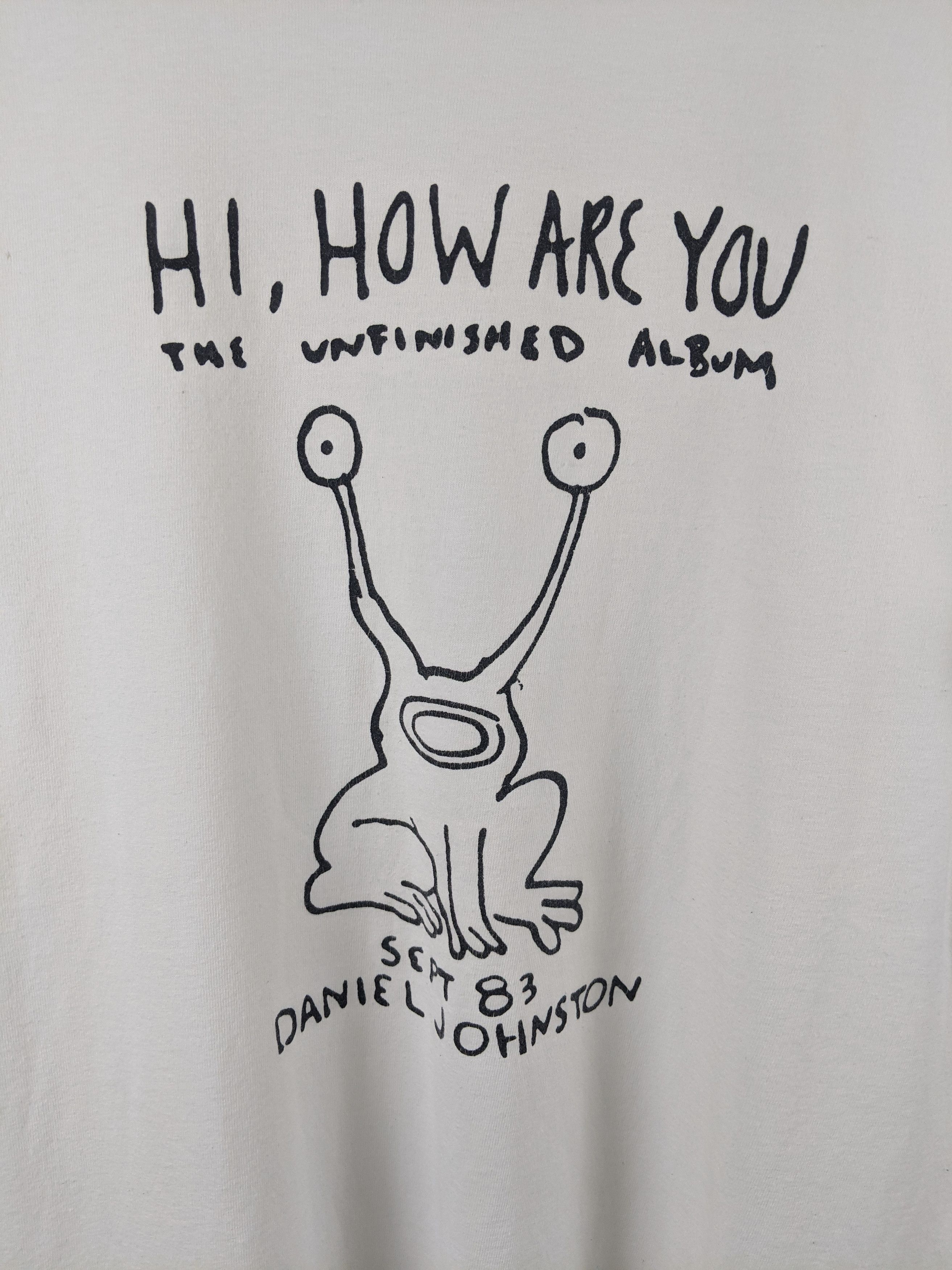 Band Tees Vintage Daniel Johnston Kurt Cobain Nirvana Shirt Size US M / EU 48-50 / 2 - 3 Thumbnail