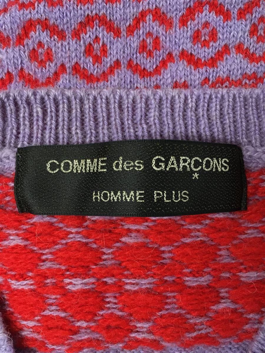 Comme des Garcons × Comme des Garcons Homme Plus AW02 Geometric Striped Knit Sweater Size US S / EU 44-46 / 1 - 3 Thumbnail