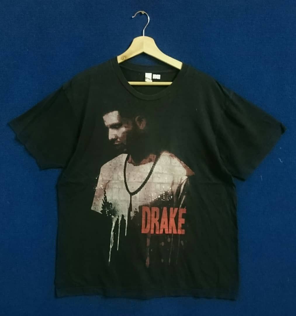 Band Tees × Vintage Vintage Drake Shirt Size US L / EU 52-54 / 3 - 1 Thumbnail