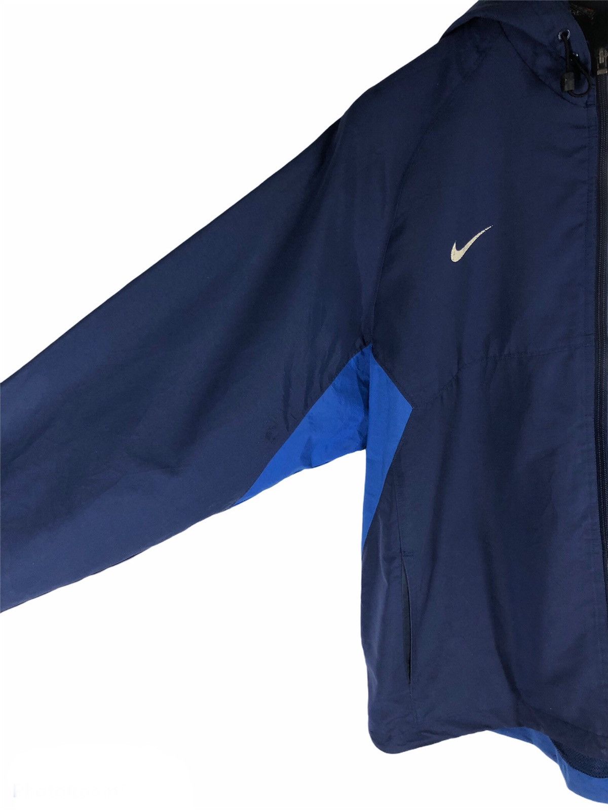 Nike × Vintage Vintage 90s NIKE big logo windbreaker jacket cw21 Size US L / EU 52-54 / 3 - 5 Thumbnail