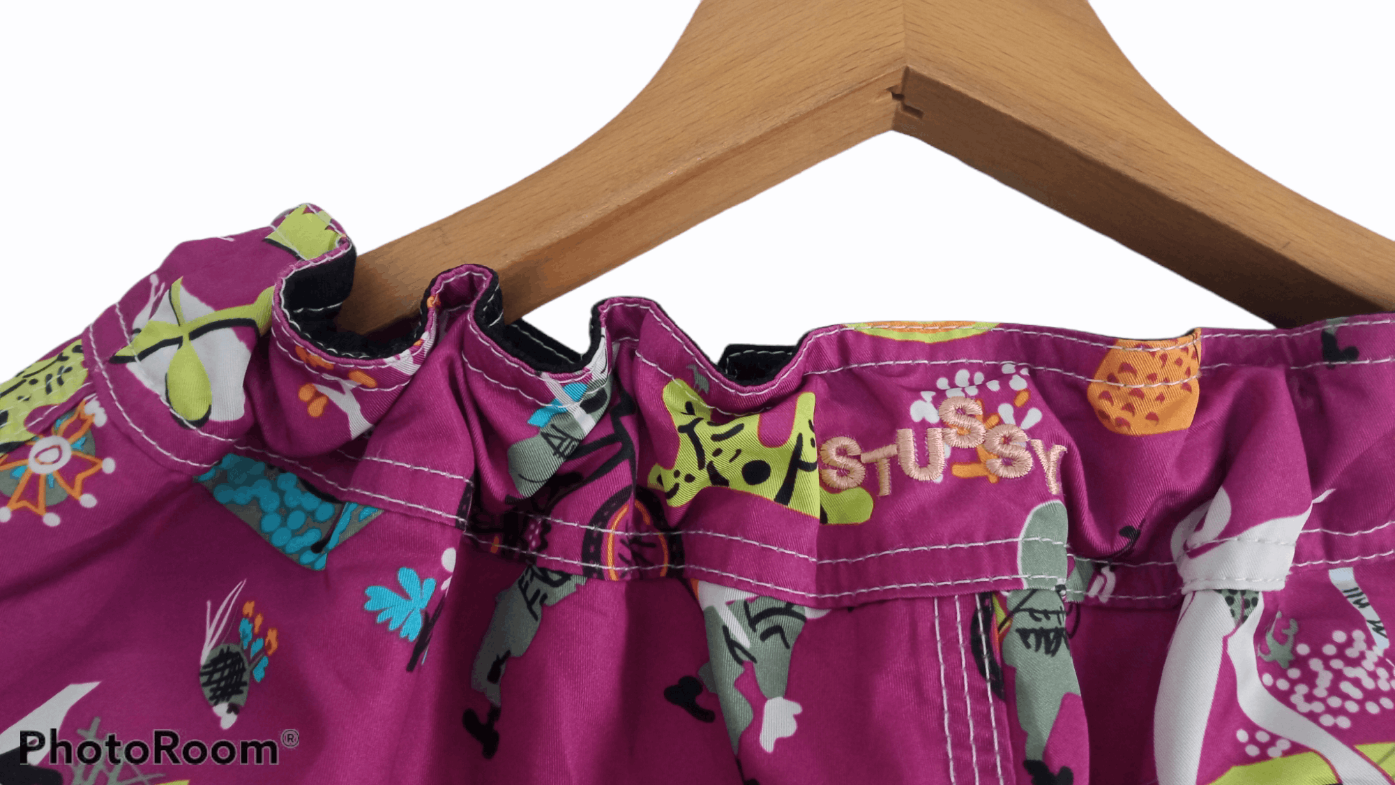 Stussy 🔥🔥Stussy All Over Full Print Multicolor Short Pants Size US 33 - 17 Thumbnail