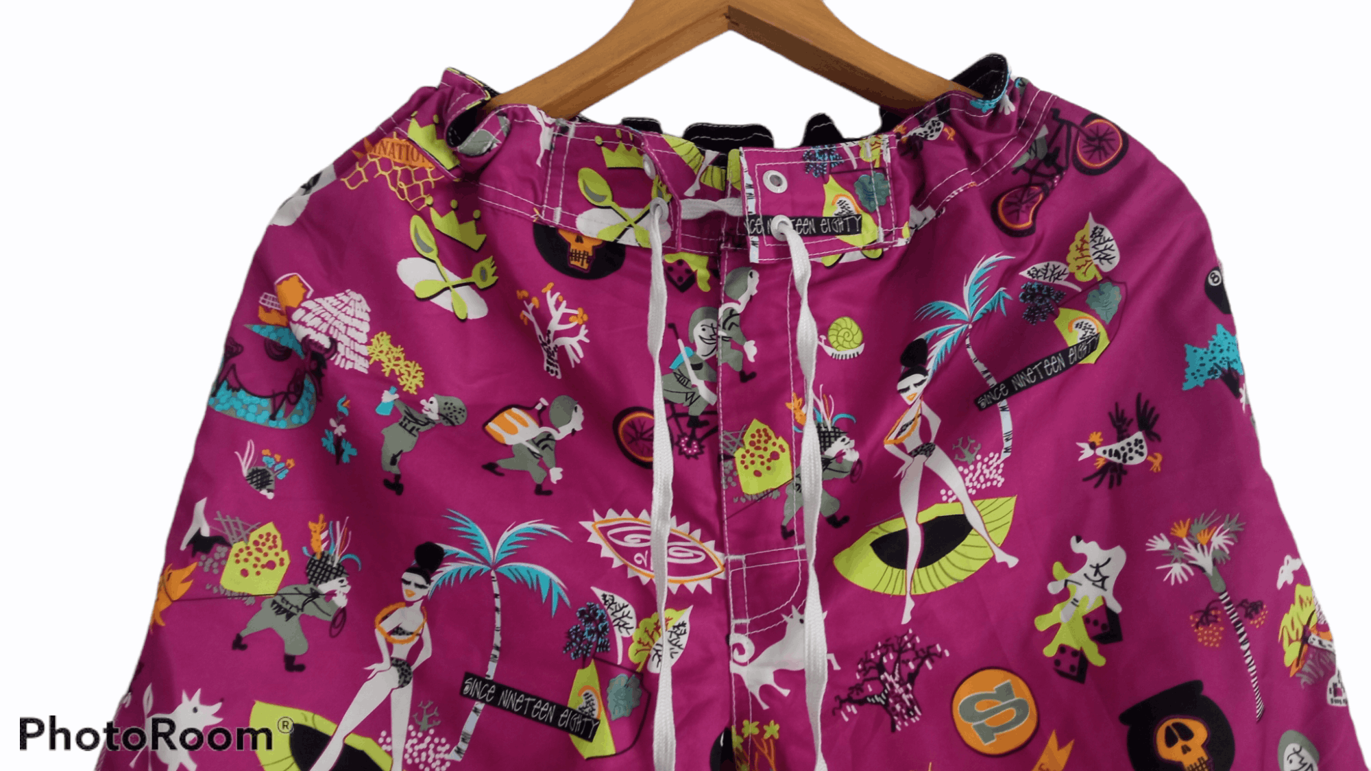 Stussy 🔥🔥Stussy All Over Full Print Multicolor Short Pants Size US 33 - 6 Thumbnail