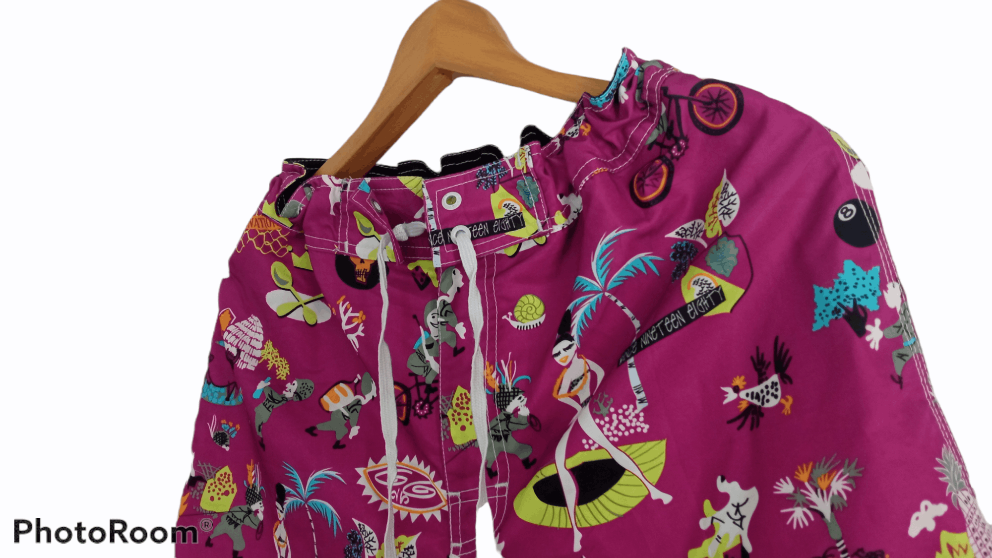 Stussy 🔥🔥Stussy All Over Full Print Multicolor Short Pants Size US 33 - 9 Thumbnail