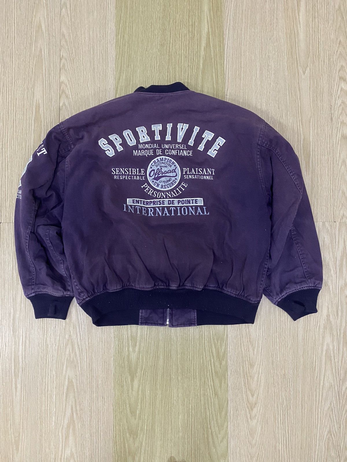 Japanese Brand × Vintage Vintage Offroad Big Embroidered Logo Jacket Size US M / EU 48-50 / 2 - 3 Thumbnail