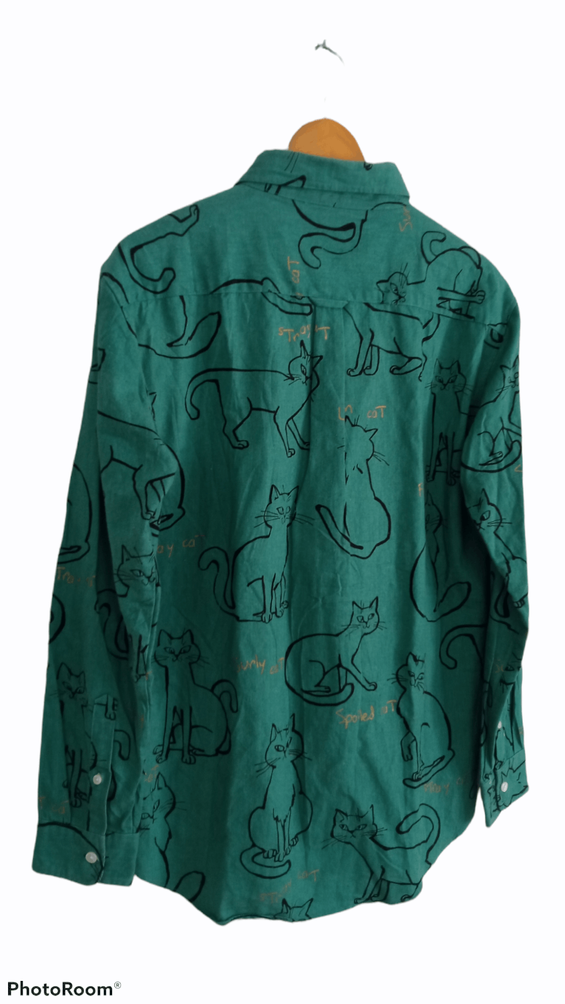 Japanese Brand × Vintage 🔥🔥Rovtski All Over Full Print Stray Cat Shirt Size US M / EU 48-50 / 2 - 15 Thumbnail