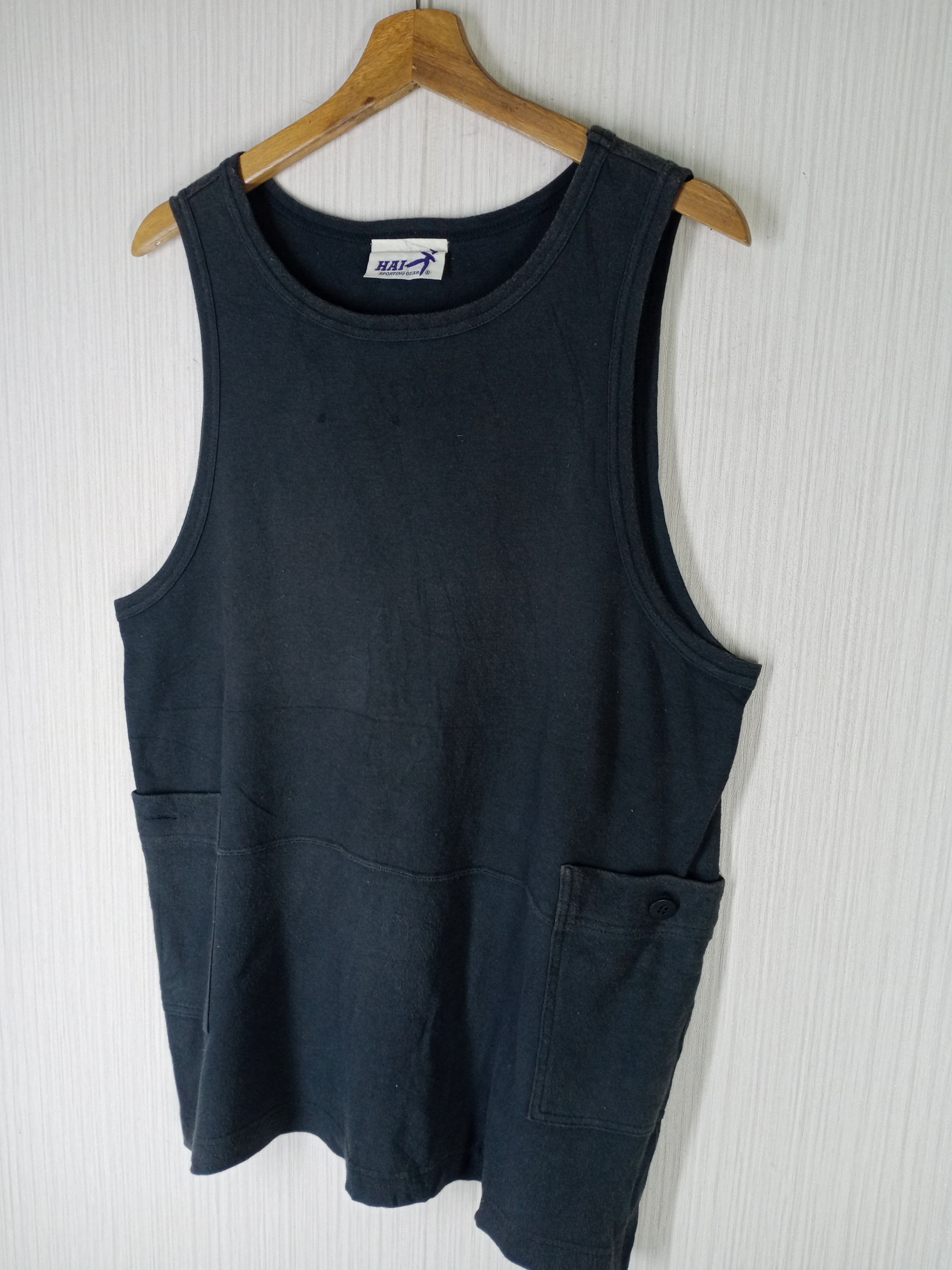 Hai Sporting Gear Vintage Hai Sporting Gear Issey Miyake Tank Top Size US L / EU 52-54 / 3 - 8 Thumbnail