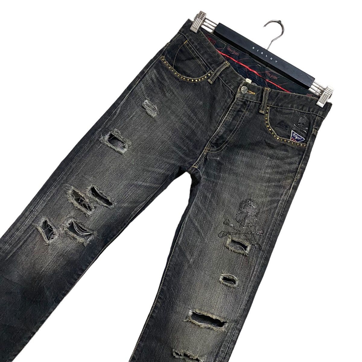 Mastermind Japan Mastermind Roen X Bobson Distressed Jeans | Grailed