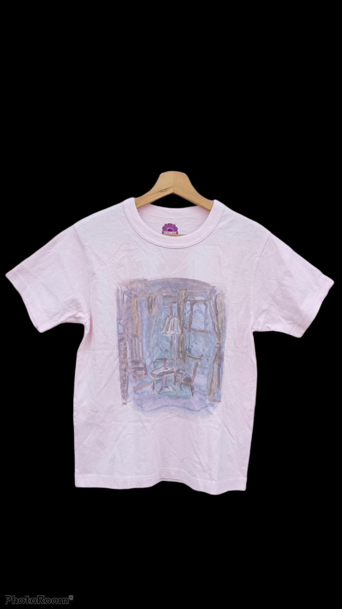 Vintage 🔥🔥Julie Painting Art Old Guy Rock T-Shirt Size US S / EU 44-46 / 1 - 1 Preview