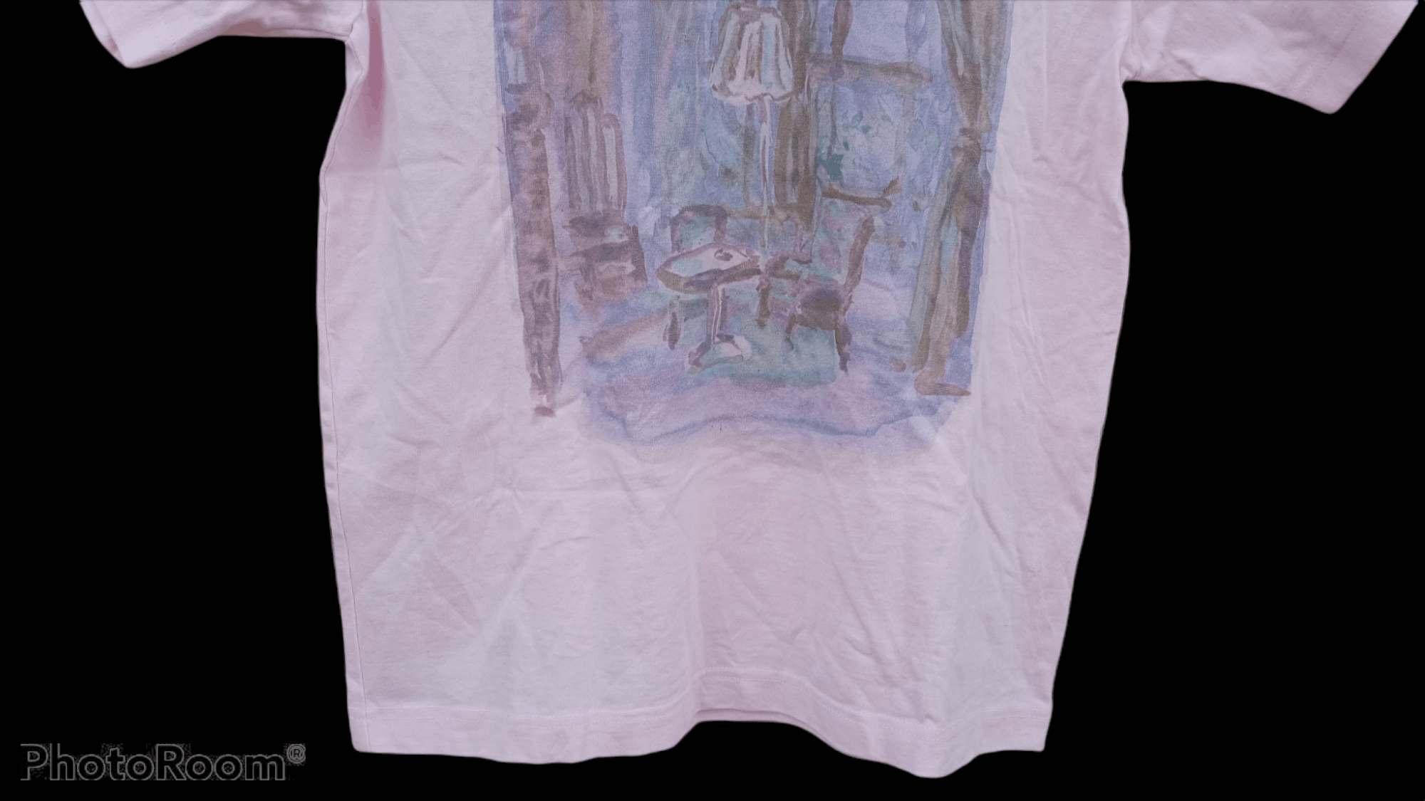 Vintage 🔥🔥Julie Painting Art Old Guy Rock T-Shirt Size US S / EU 44-46 / 1 - 14 Thumbnail