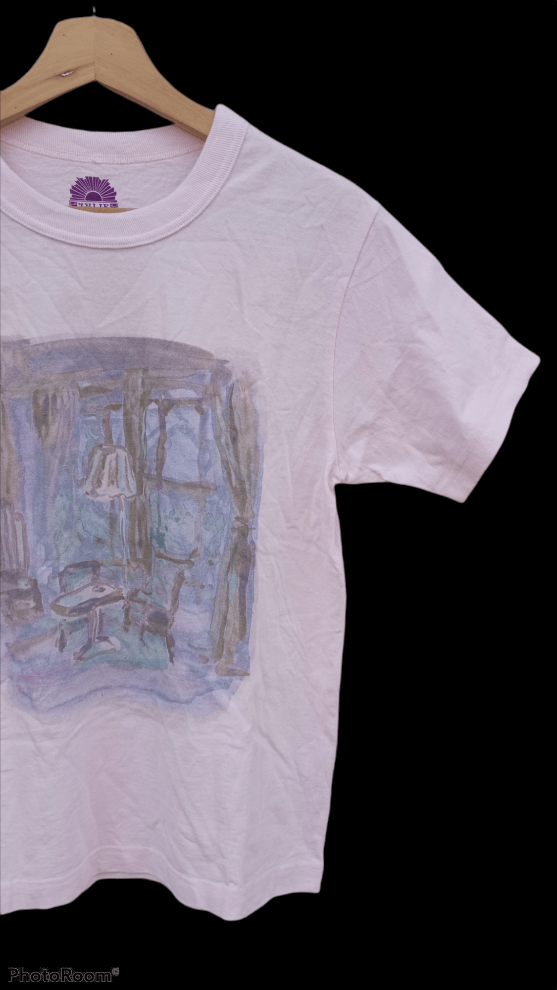 Vintage 🔥🔥Julie Painting Art Old Guy Rock T-Shirt Size US S / EU 44-46 / 1 - 4 Thumbnail