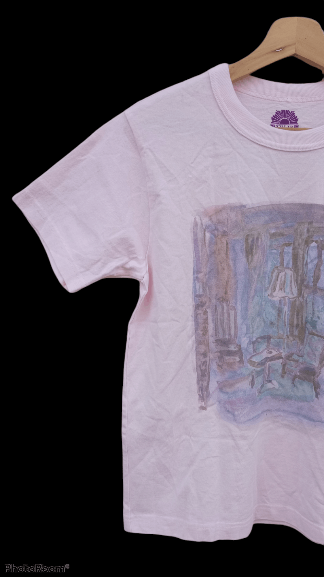 Vintage 🔥🔥Julie Painting Art Old Guy Rock T-Shirt Size US S / EU 44-46 / 1 - 5 Thumbnail