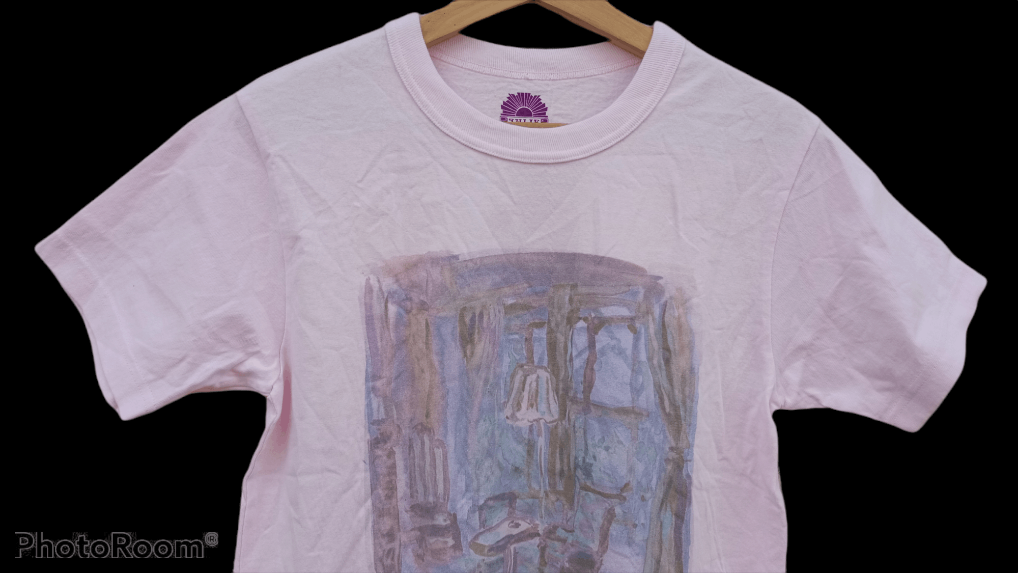 Vintage 🔥🔥Julie Painting Art Old Guy Rock T-Shirt Size US S / EU 44-46 / 1 - 12 Thumbnail