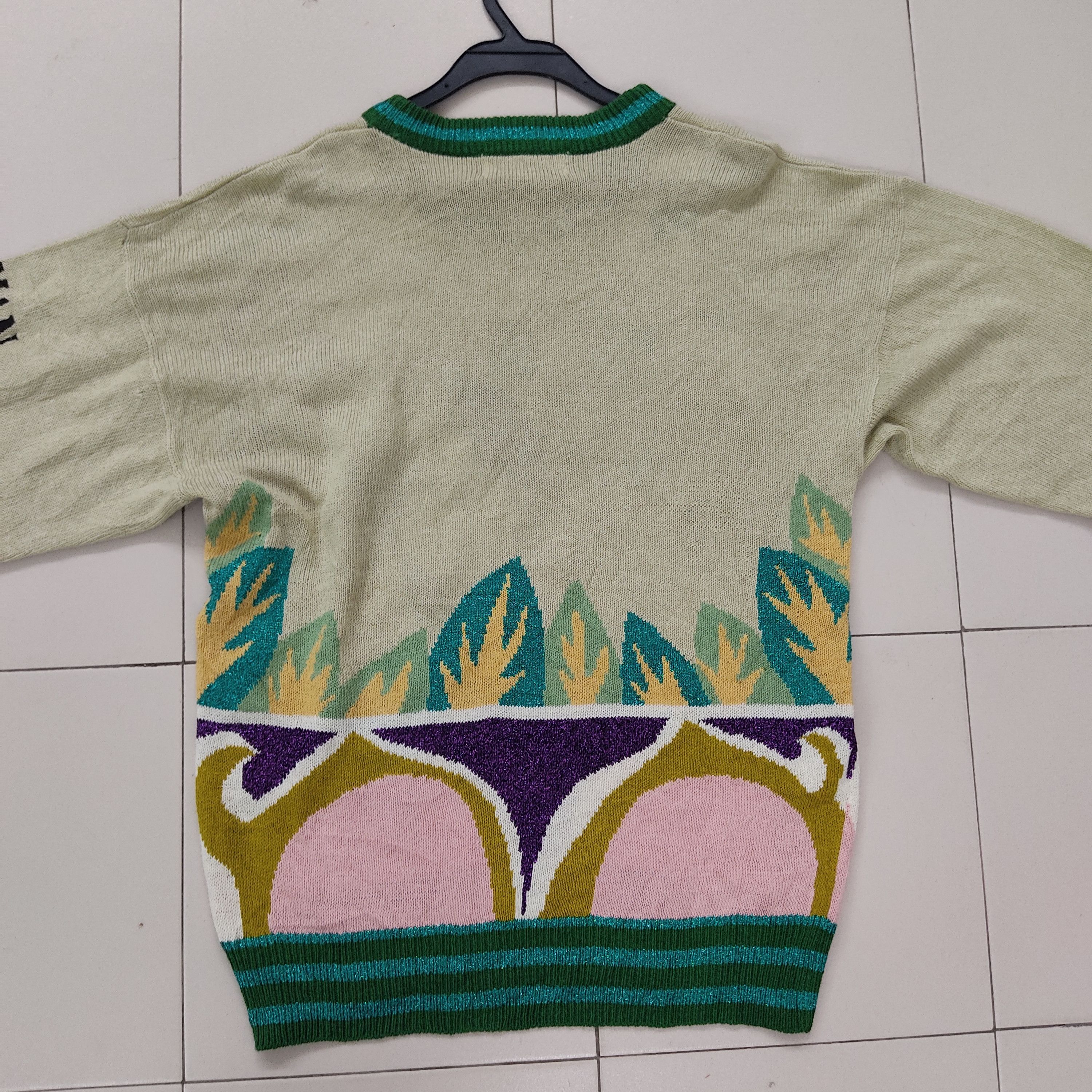 Habitat × Vintage Vintage Gagman Rabbit and OranUtan Embroid Sweater Knitwear Size US M / EU 48-50 / 2 - 22 Thumbnail