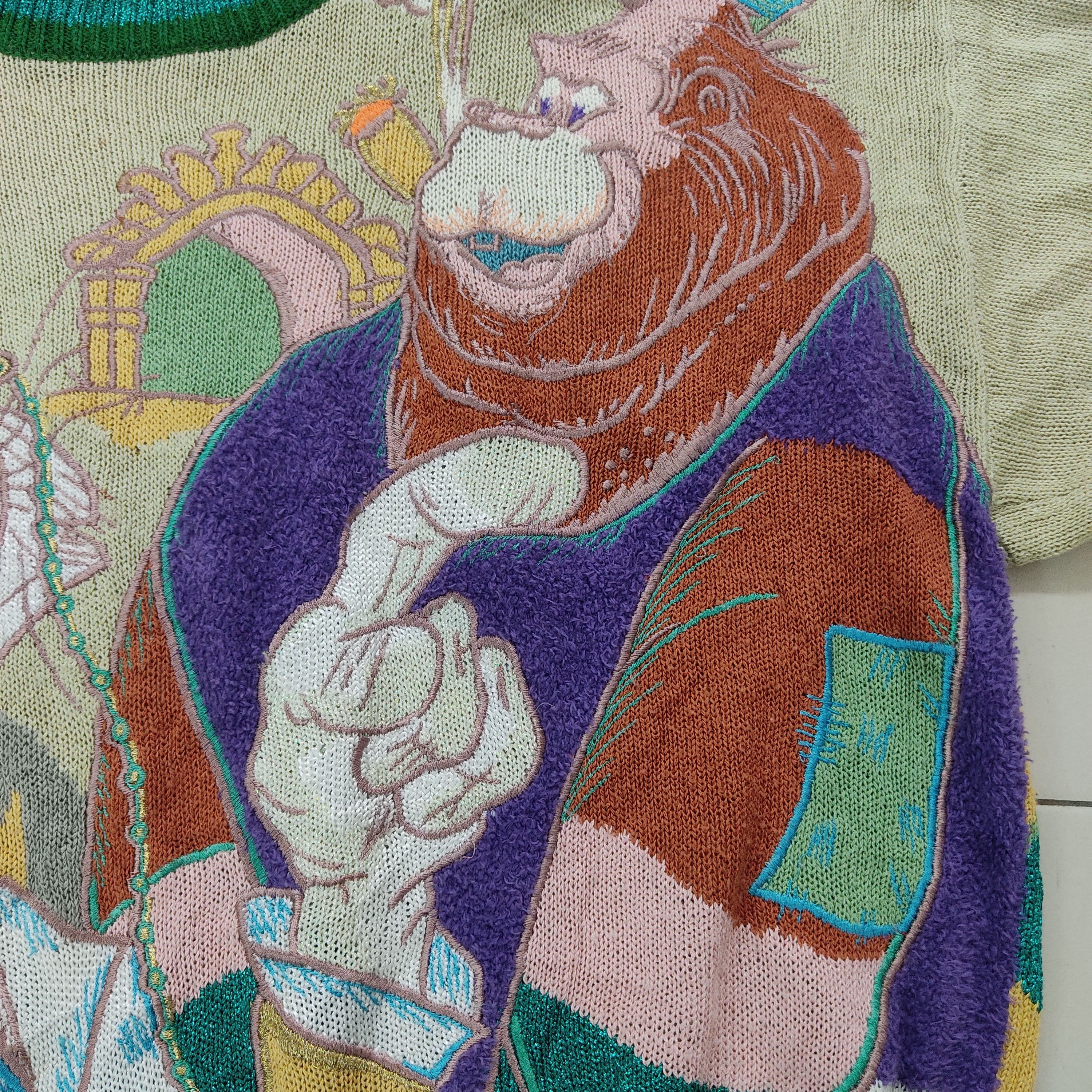 Habitat × Vintage Vintage Gagman Rabbit and OranUtan Embroid Sweater Knitwear Size US M / EU 48-50 / 2 - 16 Thumbnail